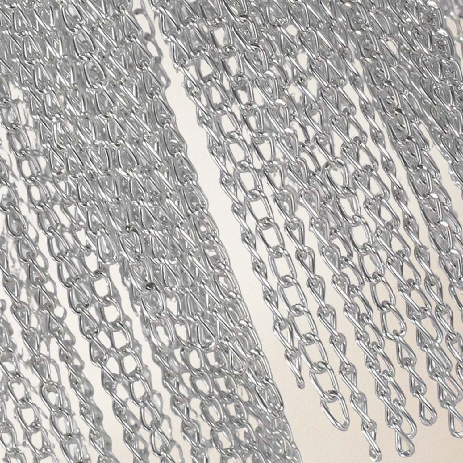 Teresa Cadena Chain Tassel Ceiling Light Fixture 16"D