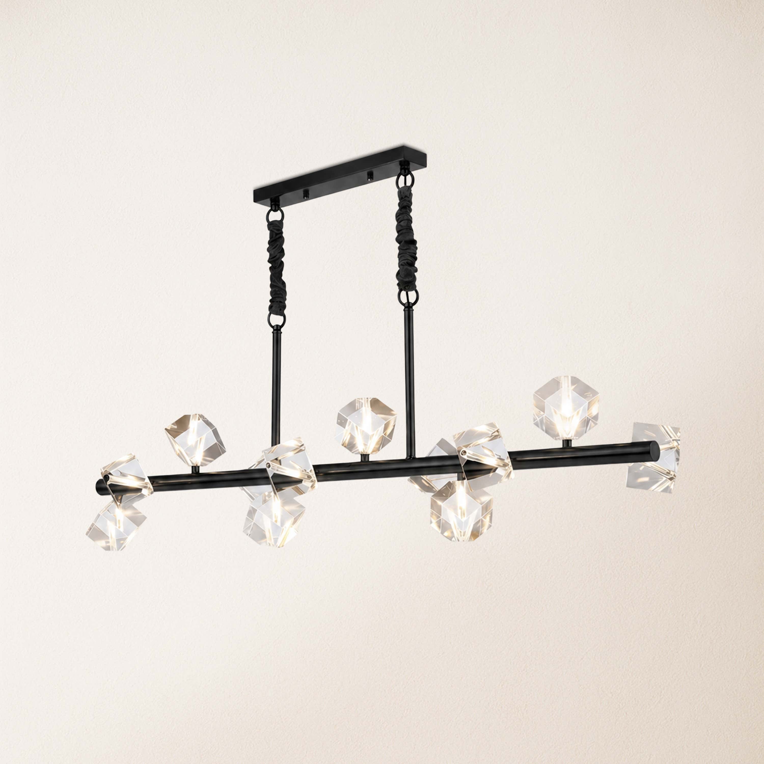 Stravon Radiant Structure Crystal Linear Chandelier
