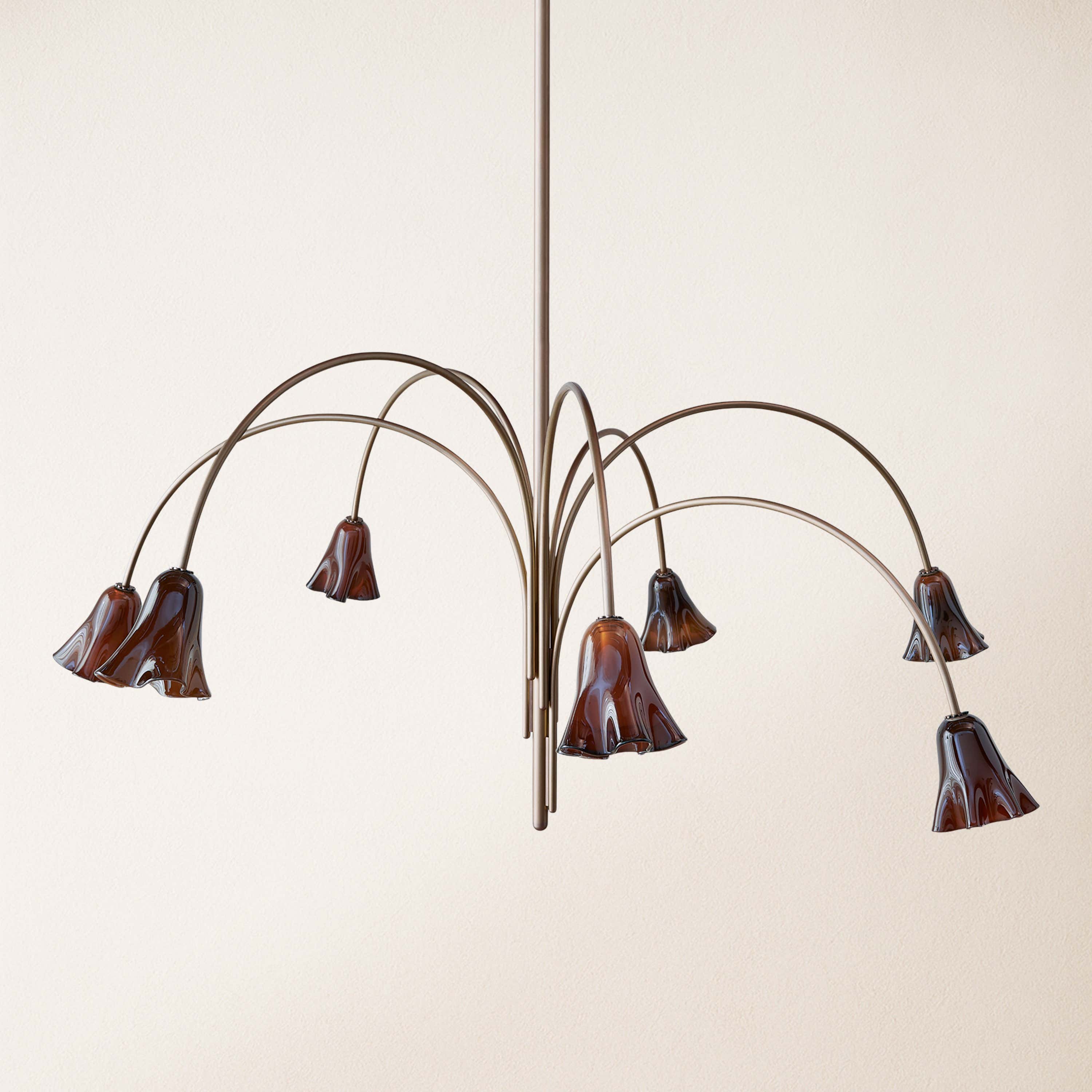 Florea Glass Art Chandelier