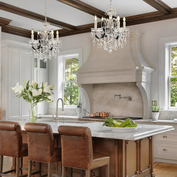 Roco Crystal Classical Round Chandelier 18"D