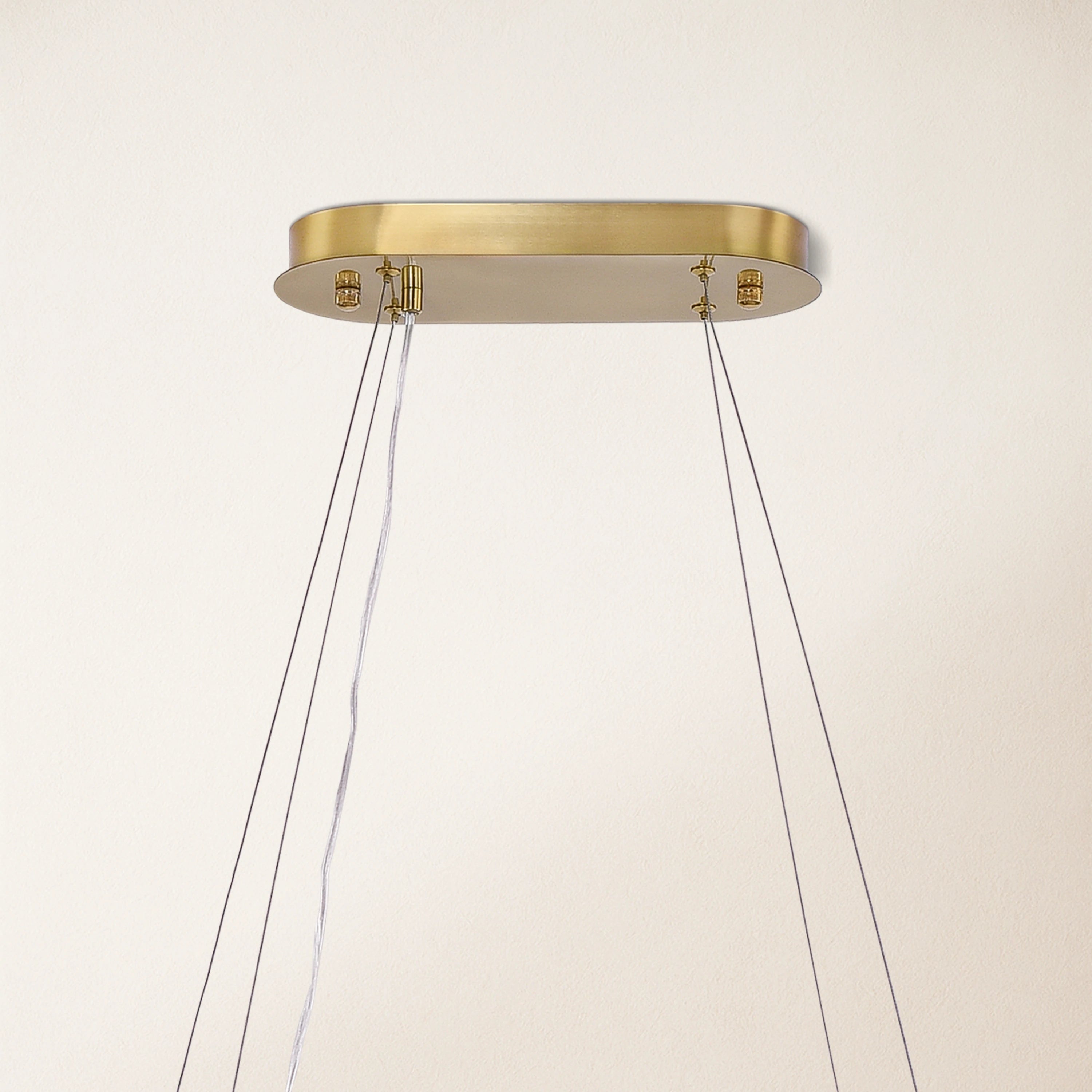 Sawyer Alabaster Oval Chandelier 40"