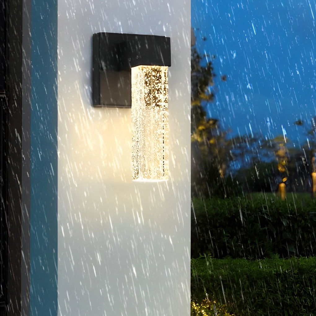 Aquatica Crystal Bubbles LED Outdoor Wall Light