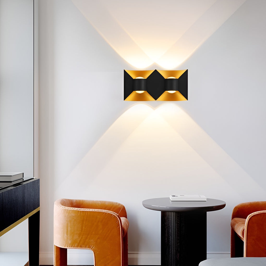 Sentinelume Square Outdoor Up Down Wall Light