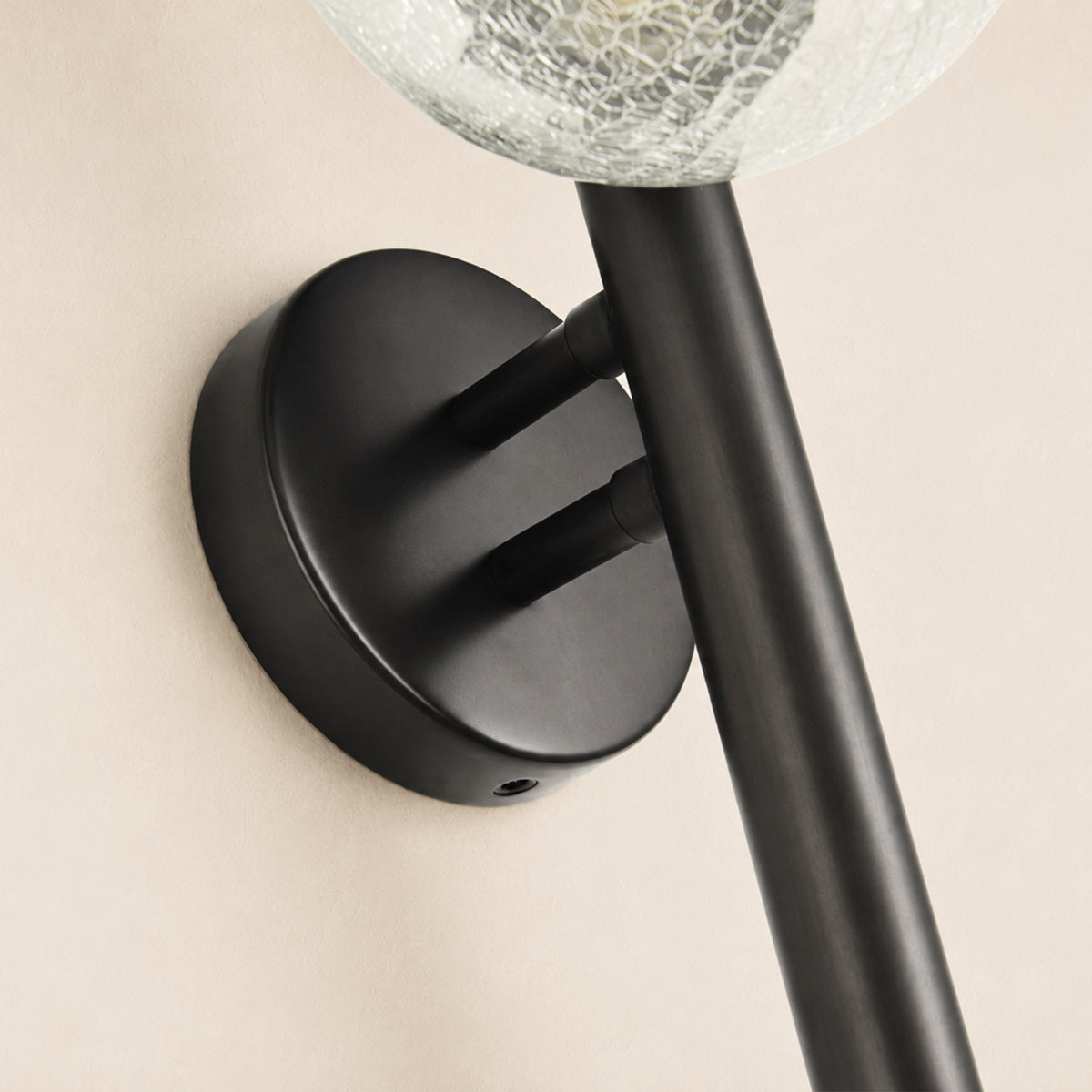 Elowen Glass Globe Wall Sconce 20"H