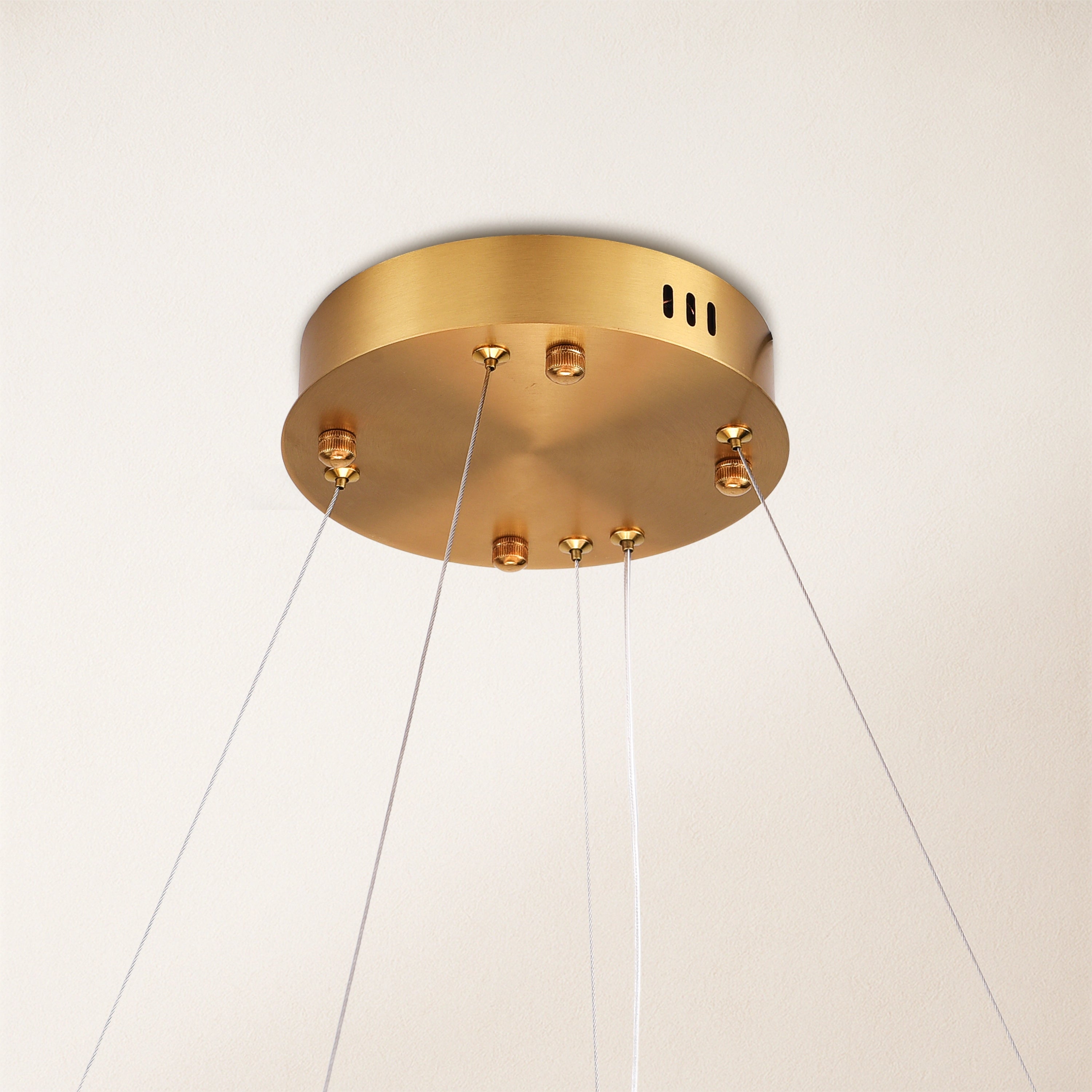 Nocturne Alabaster Round Chandelier 32"