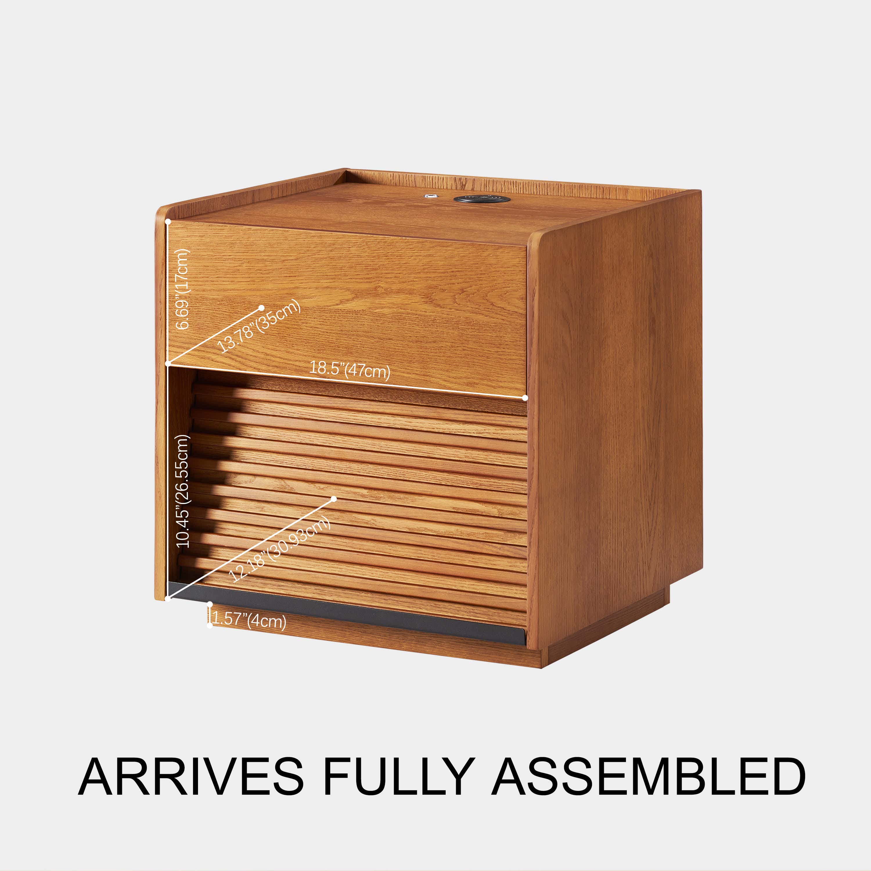 Devon Oak Nightstand 20“W