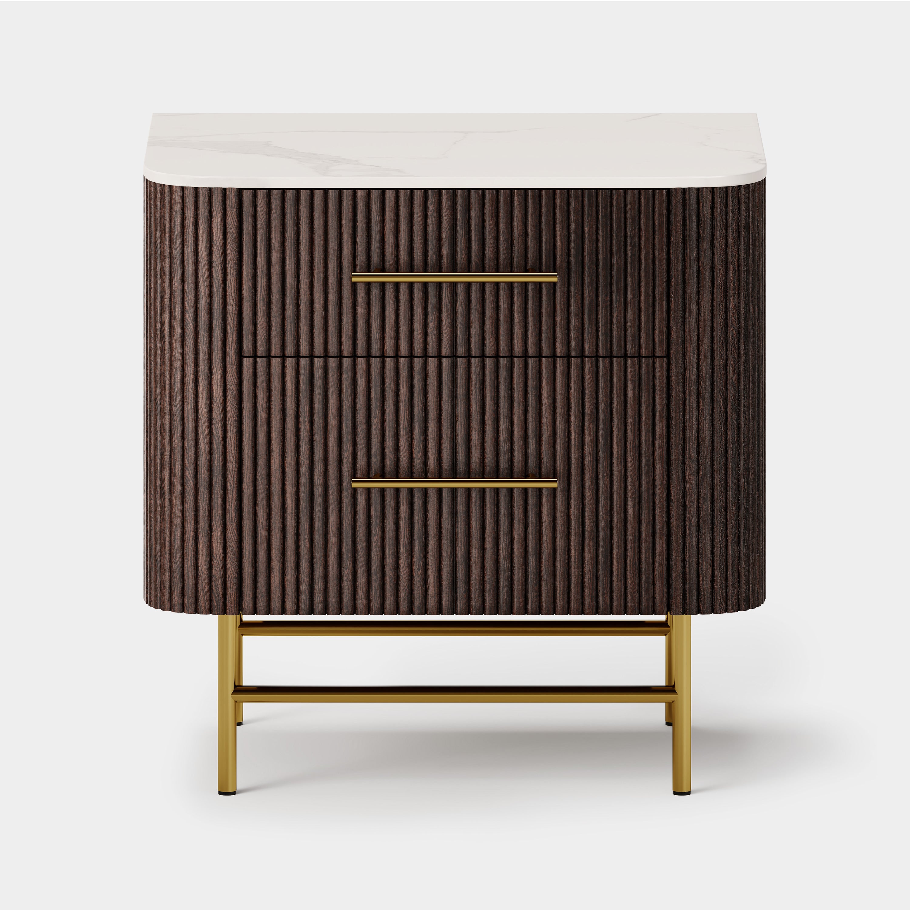 Ewan Sintered Stone Nightstand 26"W