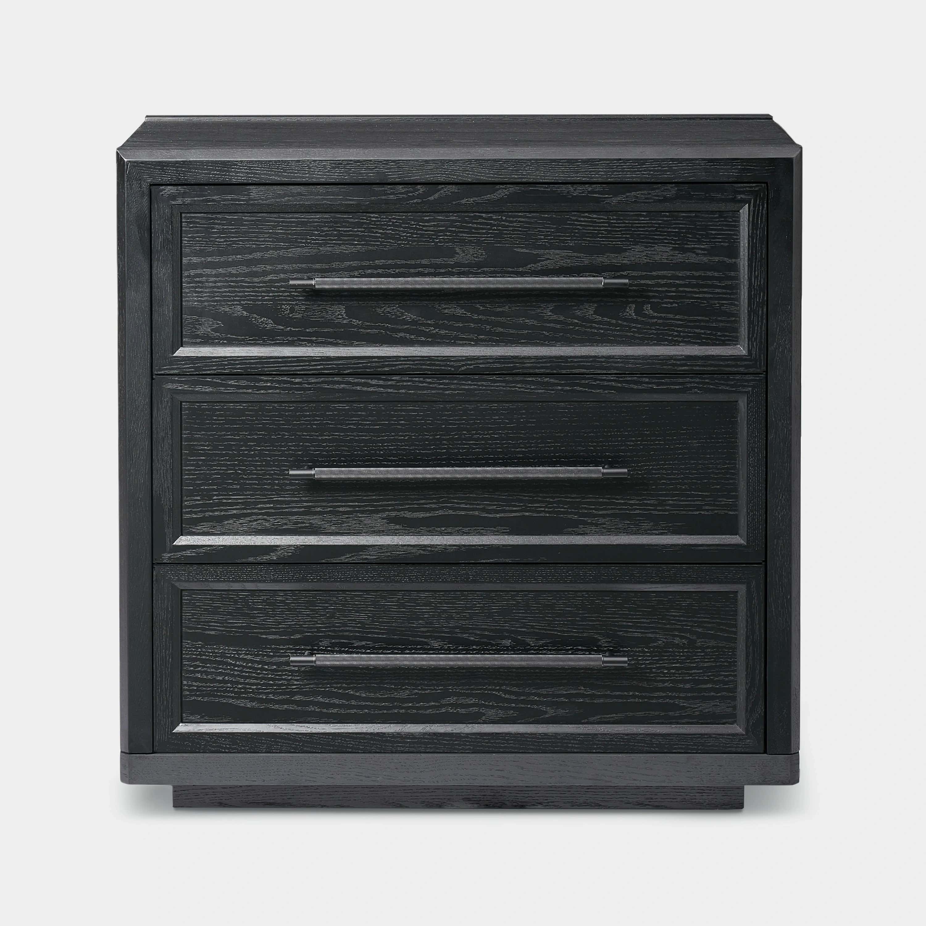 Alvar 32″ Oak 3-Drawer Chest