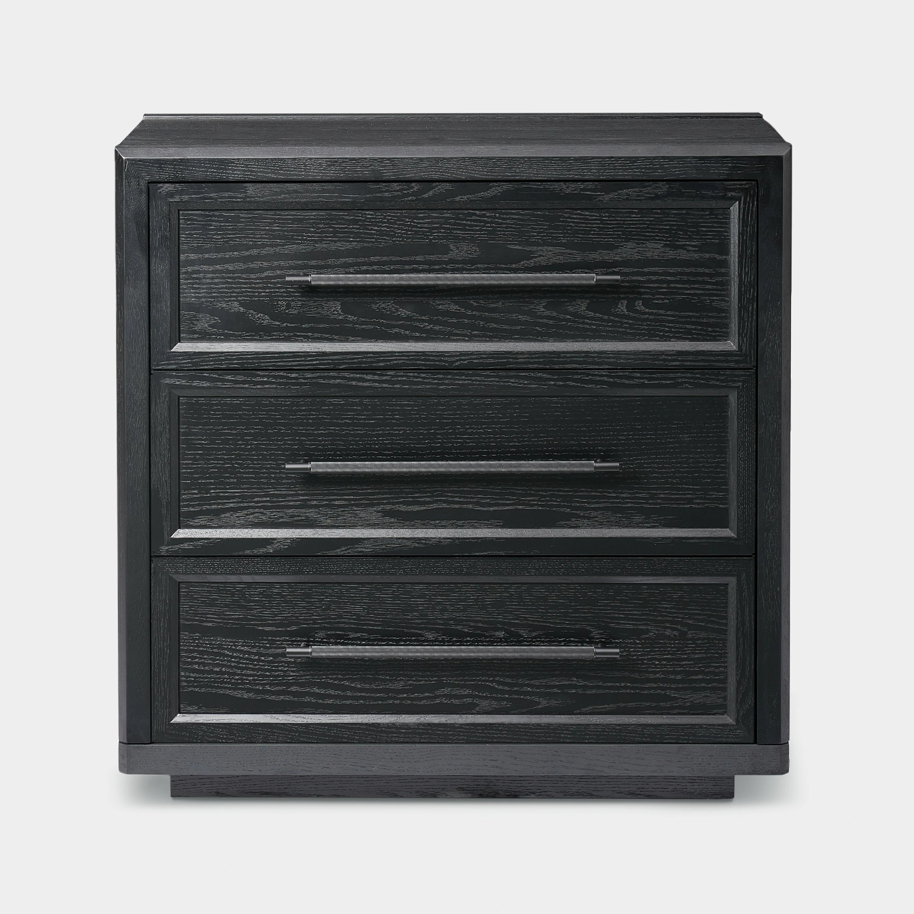 Alvar 31.5″ Oak 3-Drawer Chest