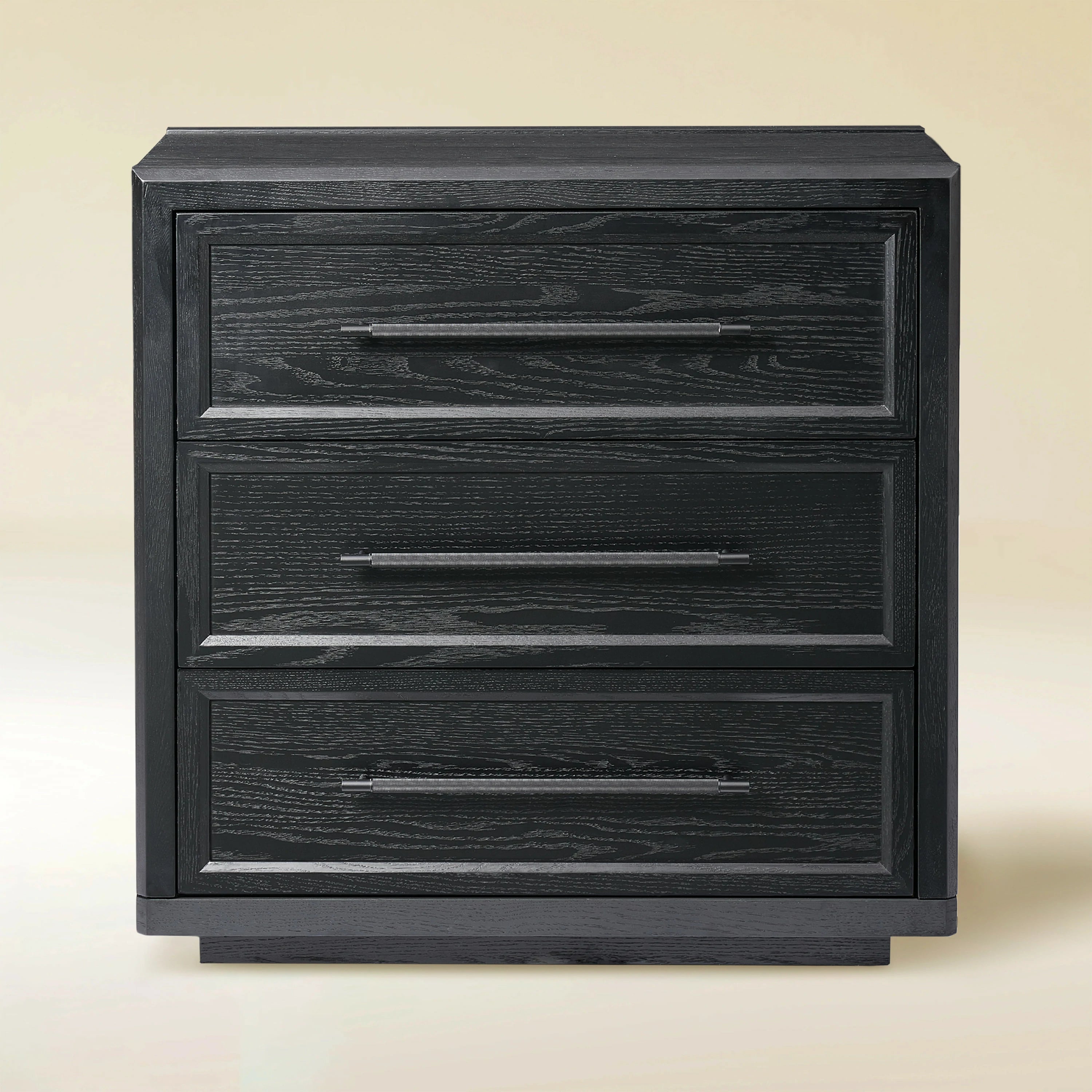 Alvar 31.5″ Oak 3-Drawer Chest