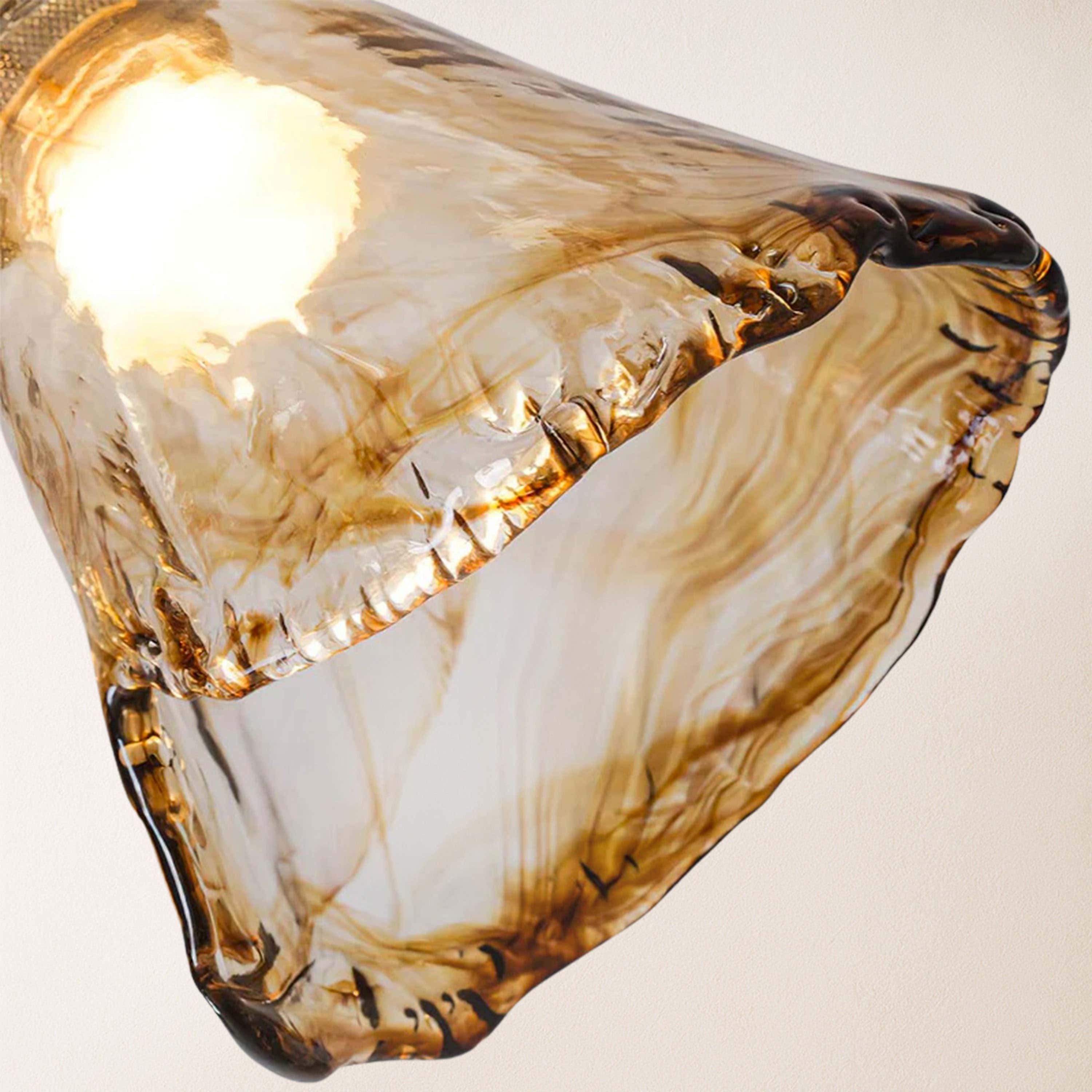 Ambrea Tulip Glass Chandelier