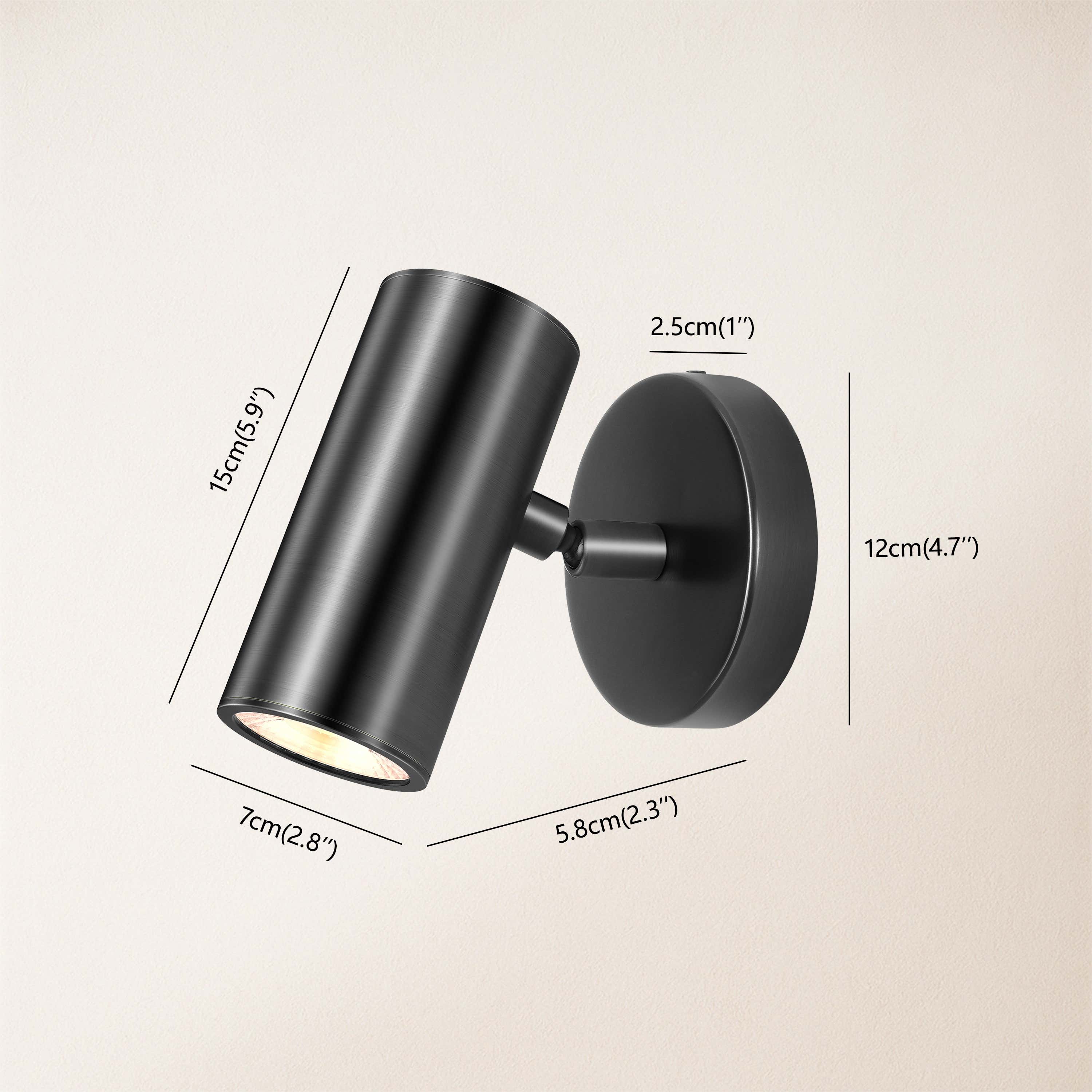 ArtGlow Adjustable Picture Spot Light Wall Sconce 6"H