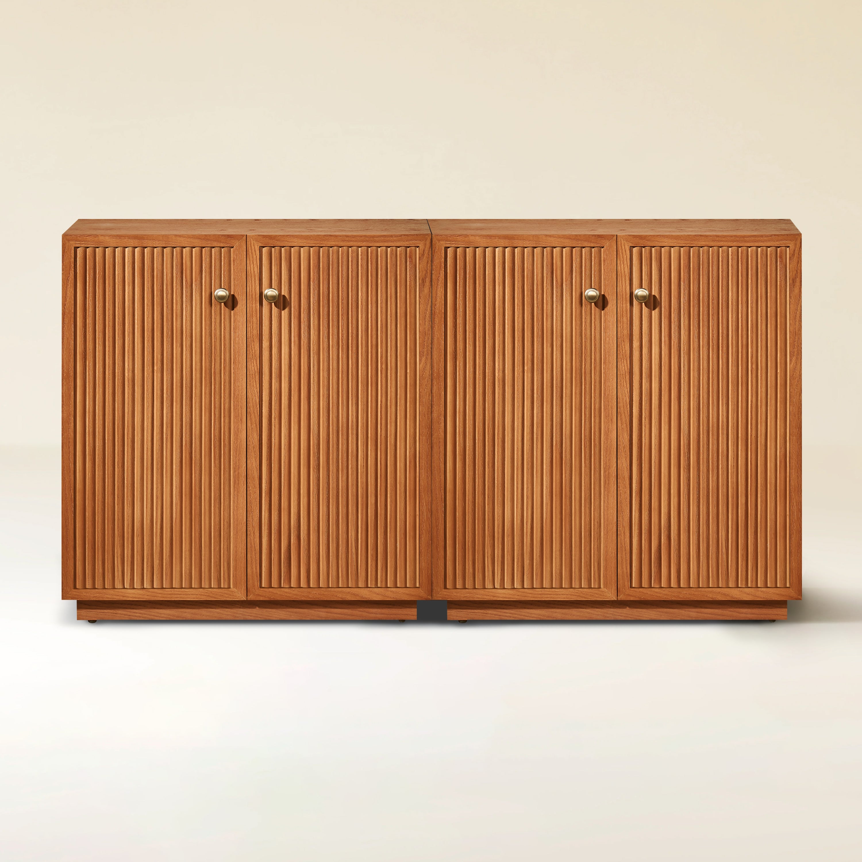 Avery Oak Console 60"W (Set of 2)