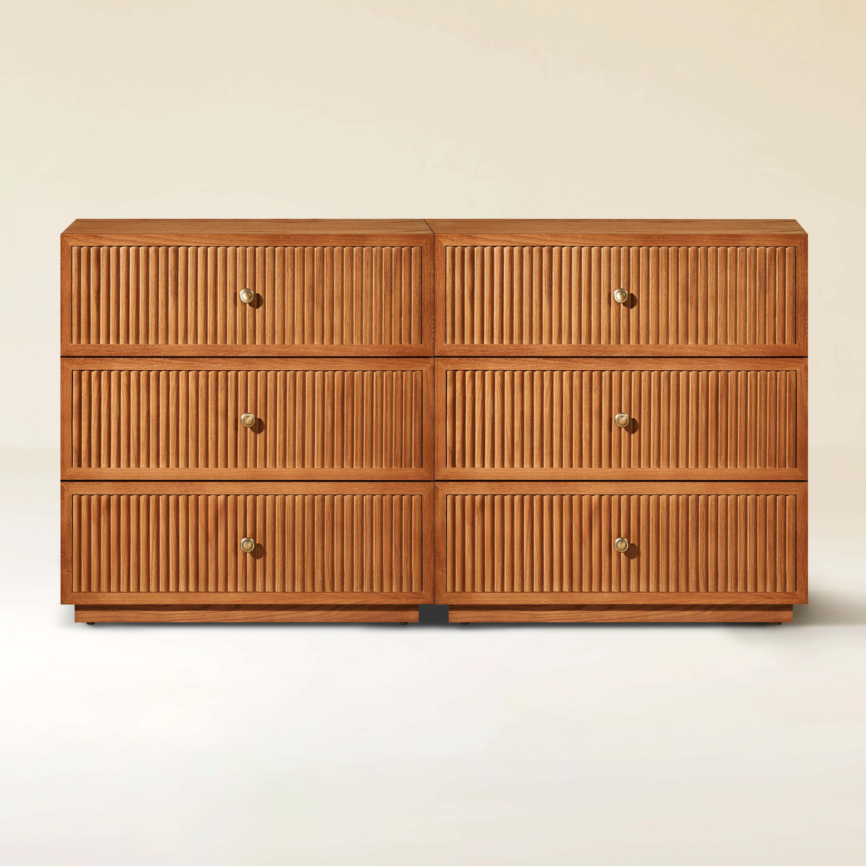 Avery Oak Drawer 60"W (Set of 2)