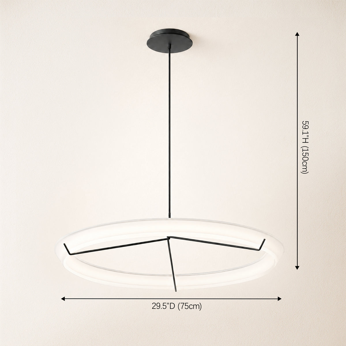 Vellure Acrylic Pendant