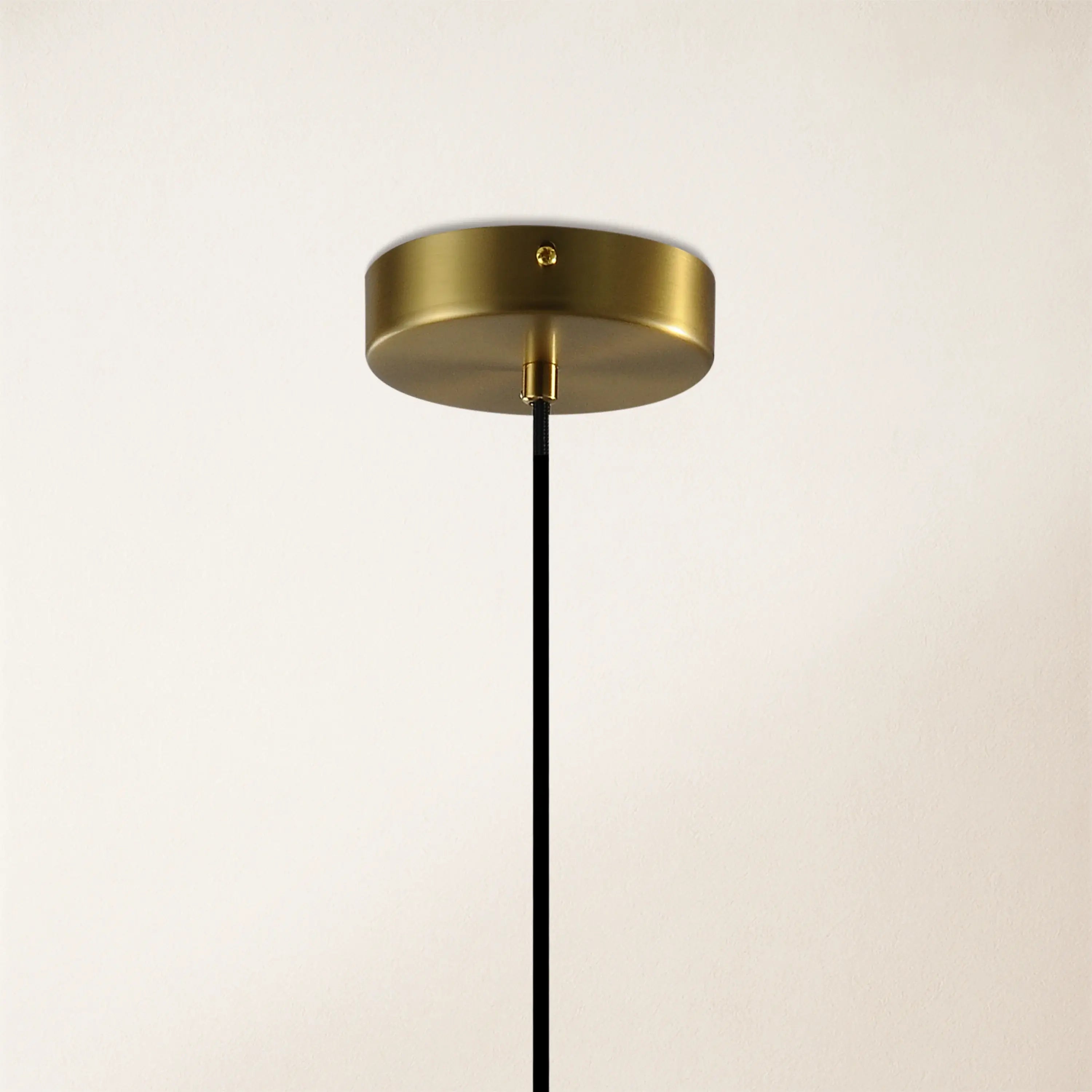 Ares Alabaster Modern Water-Drop Pendant 6"D