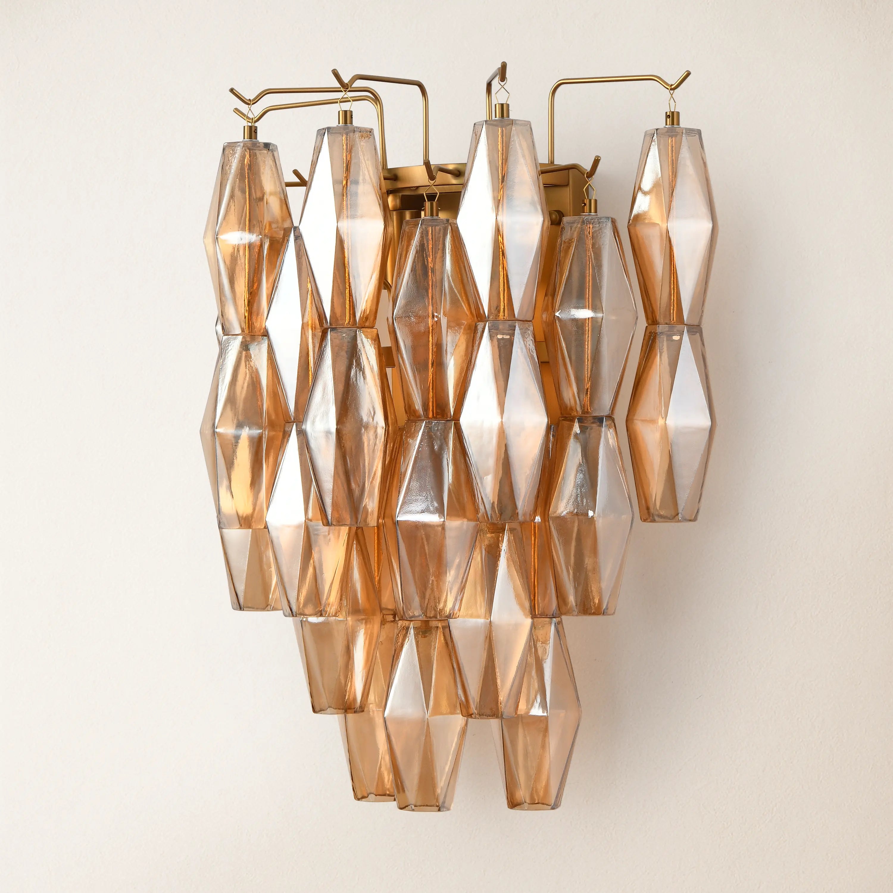 Celestial Drop Glass Wall Sconce 19.6"H