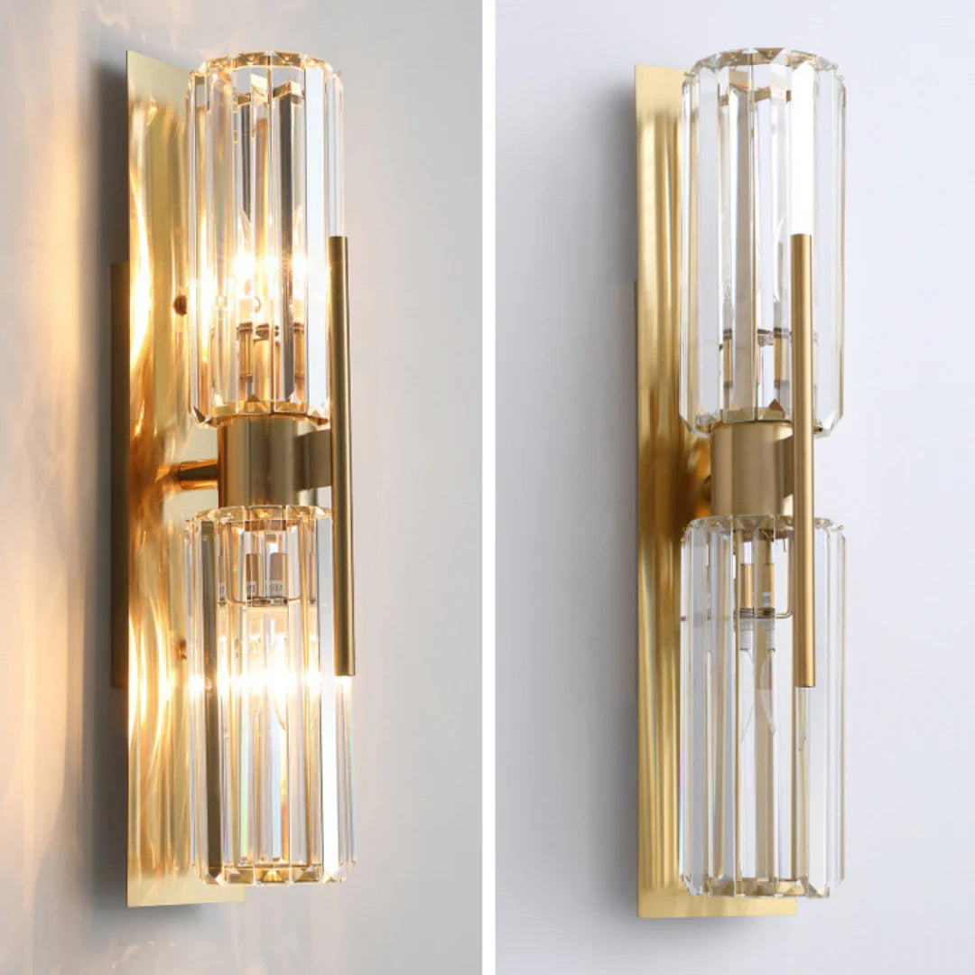 Kaelith Crystal Linear Wall Sconce