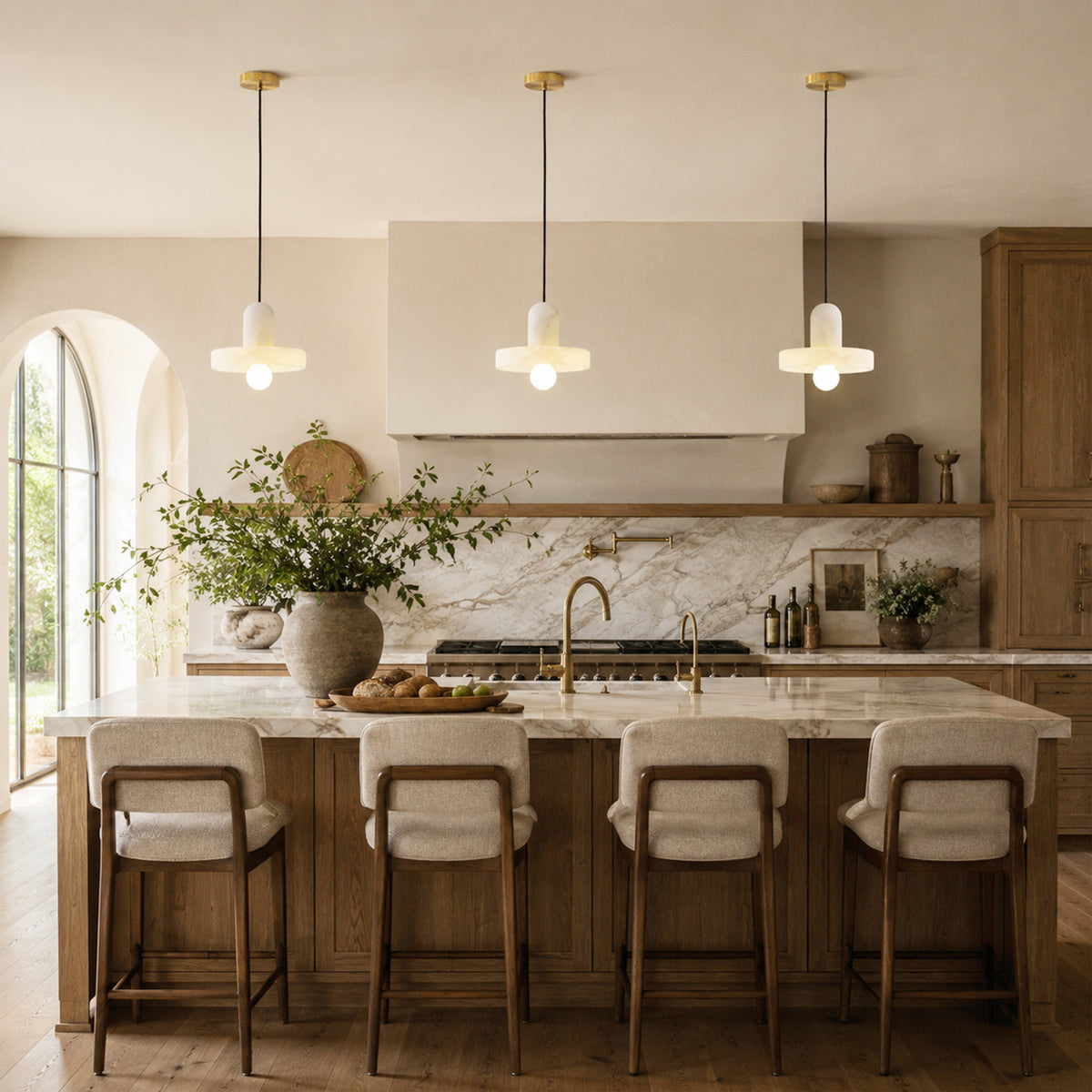 Carrano Alabaster Pendant