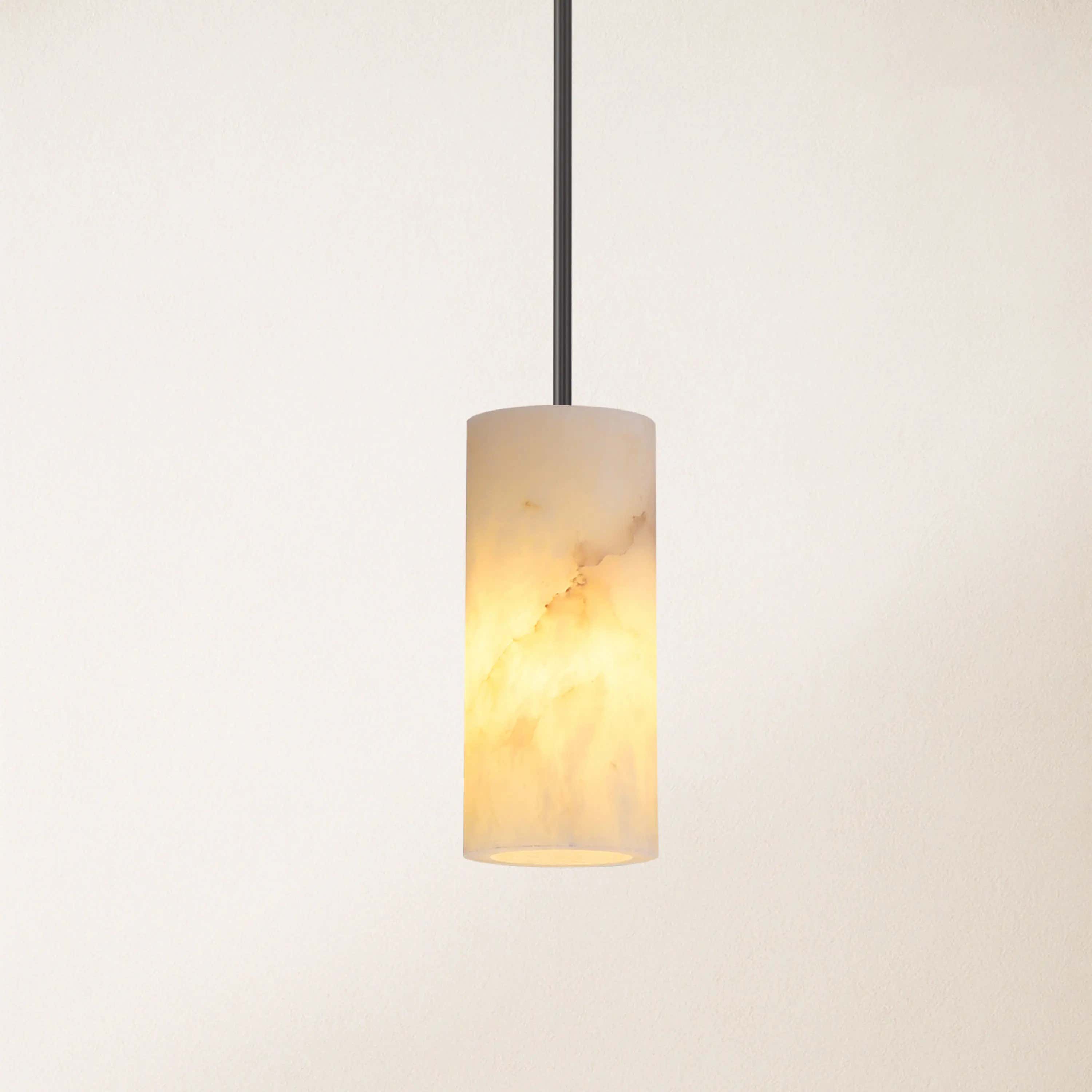 Arlo Alabaster Pendant Lights 4"D