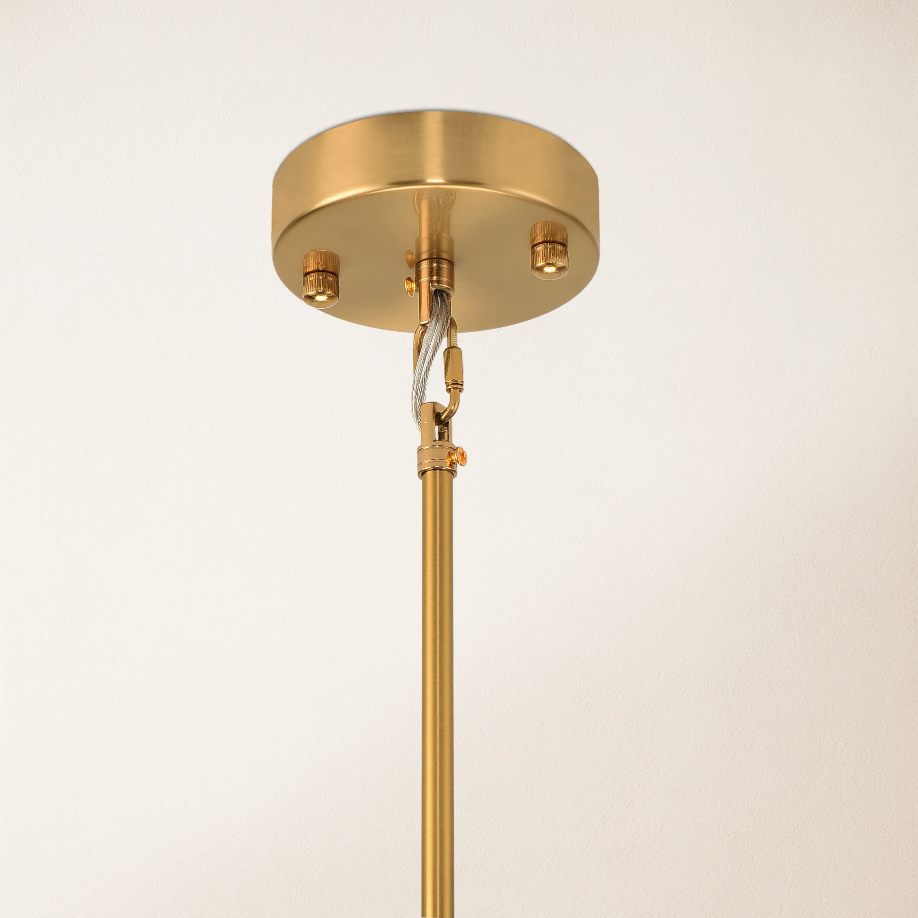 Nivislight Alabaster 2-Tier Round Pendant 13"