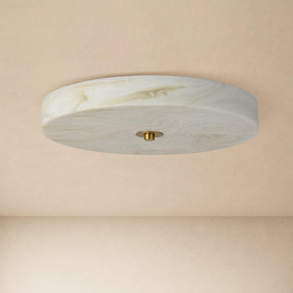 Cora Resin Ceiling Light 15.7"D