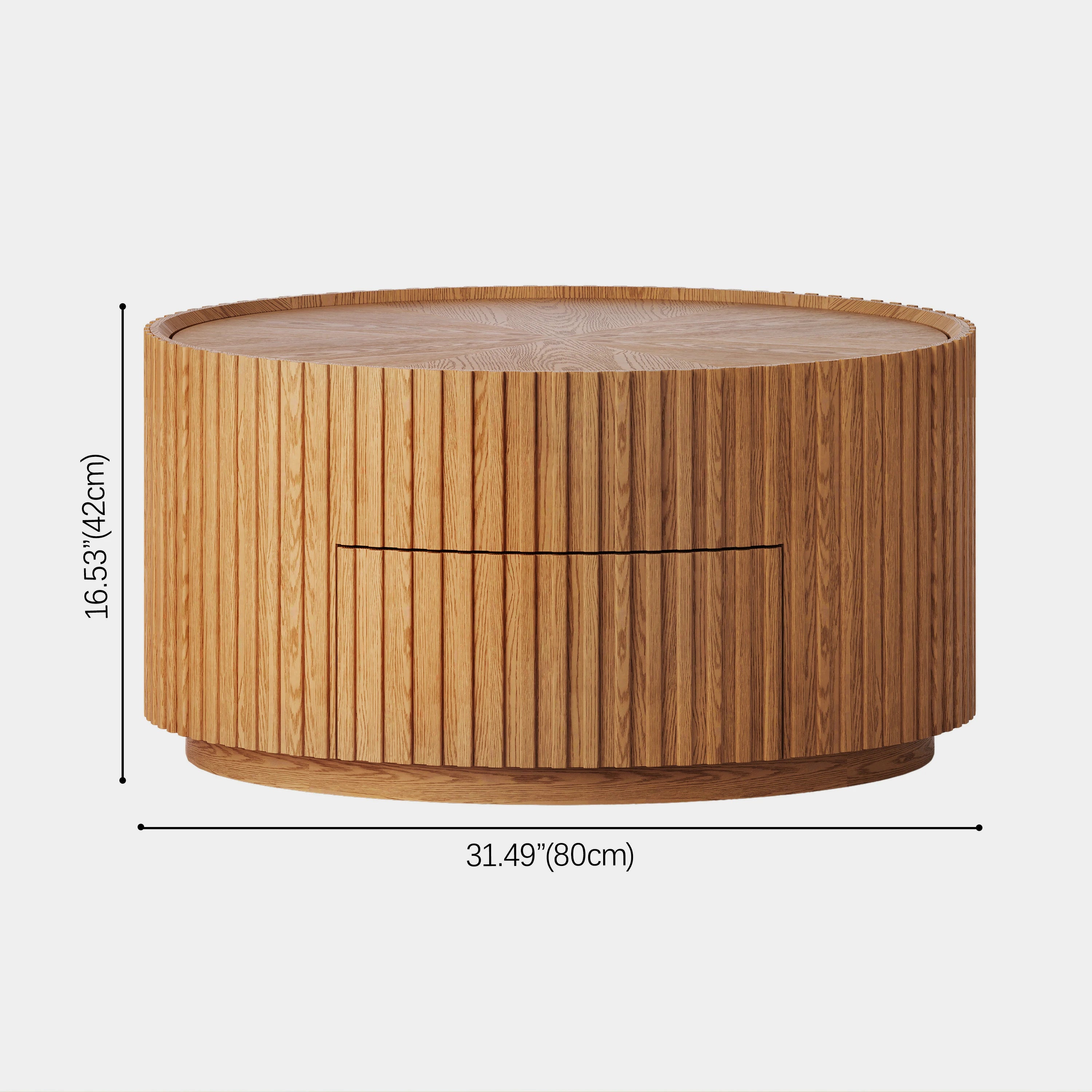 Mid-Century Coffee Table 32"W