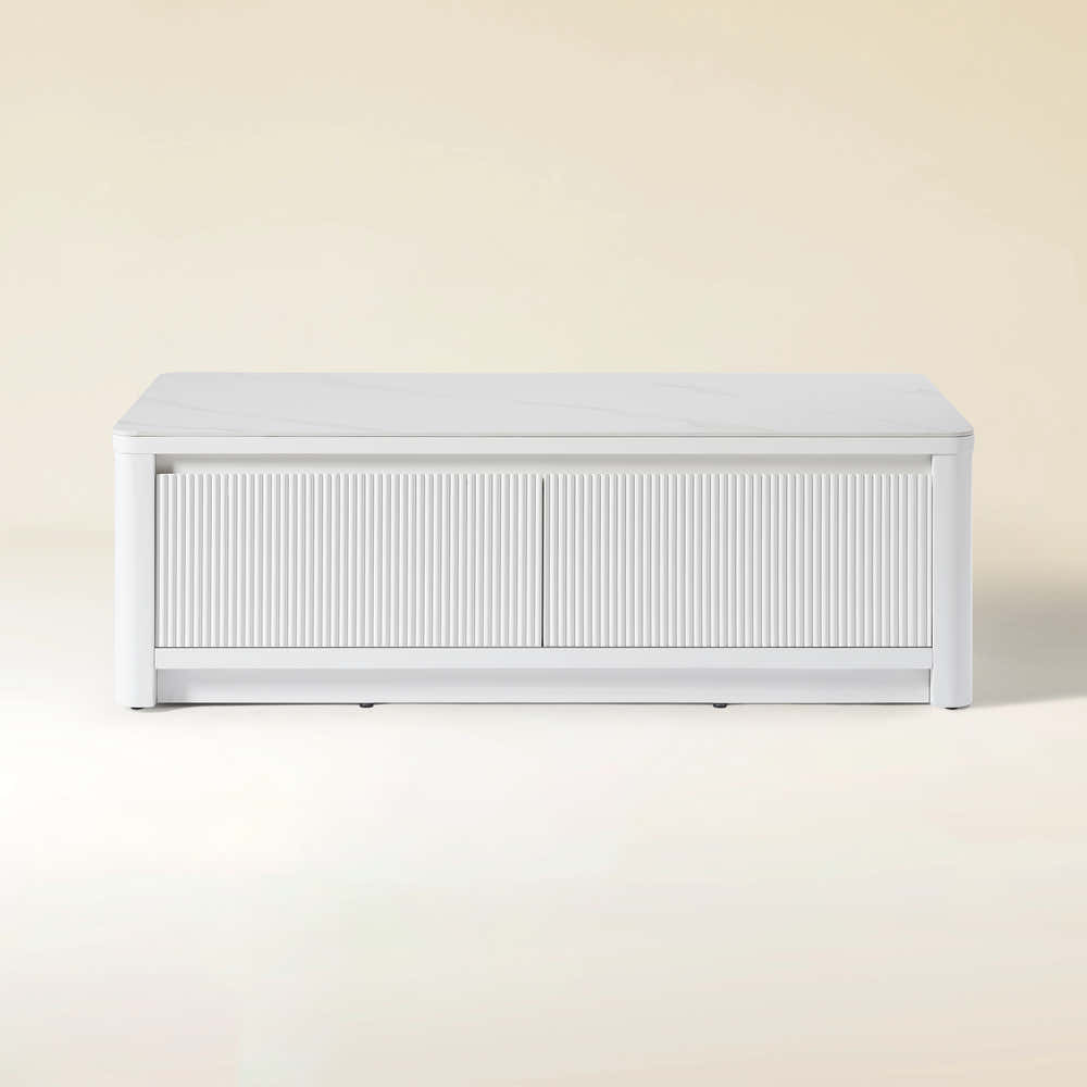 Celia Burnt Stone Coffee Table 47"