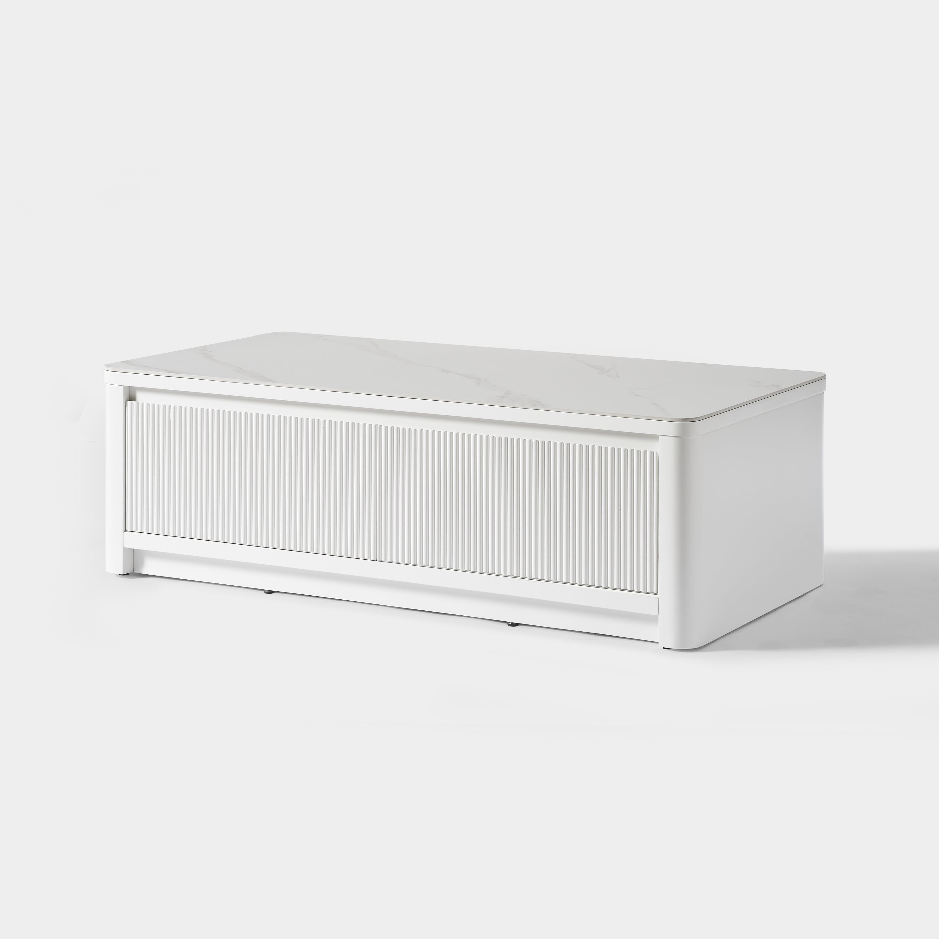 Celia Burnt Stone Coffee Table 47"