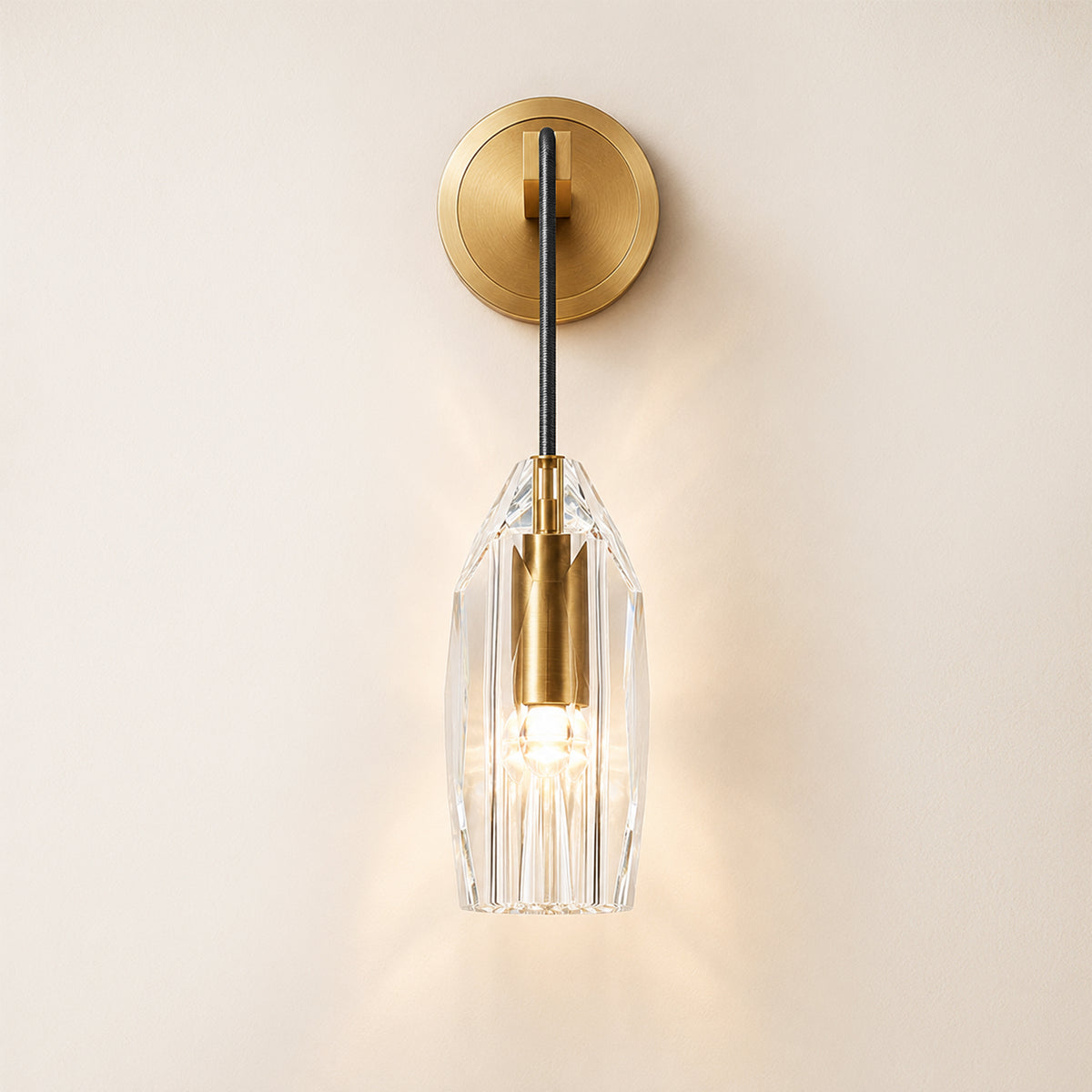 Lucentra Crystal Wall Sconce