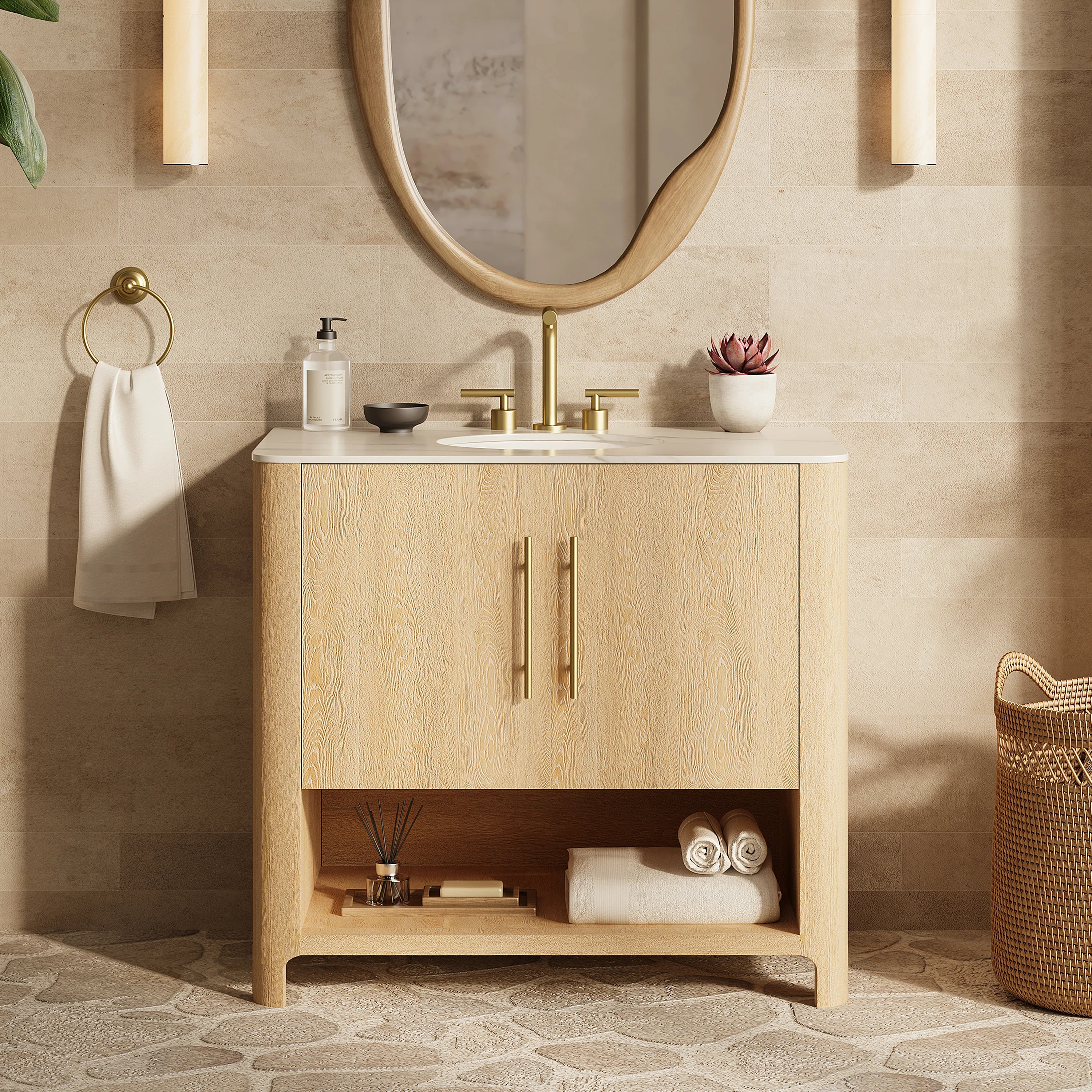 Jude Bathroom Vanity 36"W