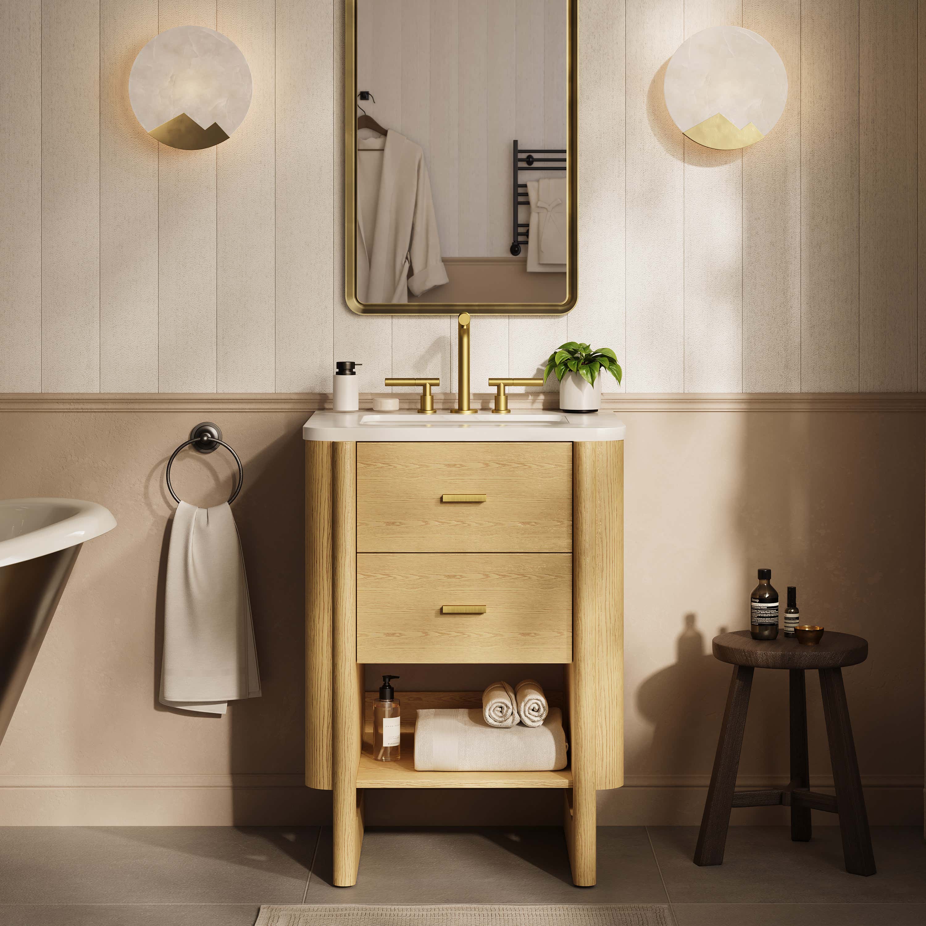 Silas Bathroom Vanity 24"W