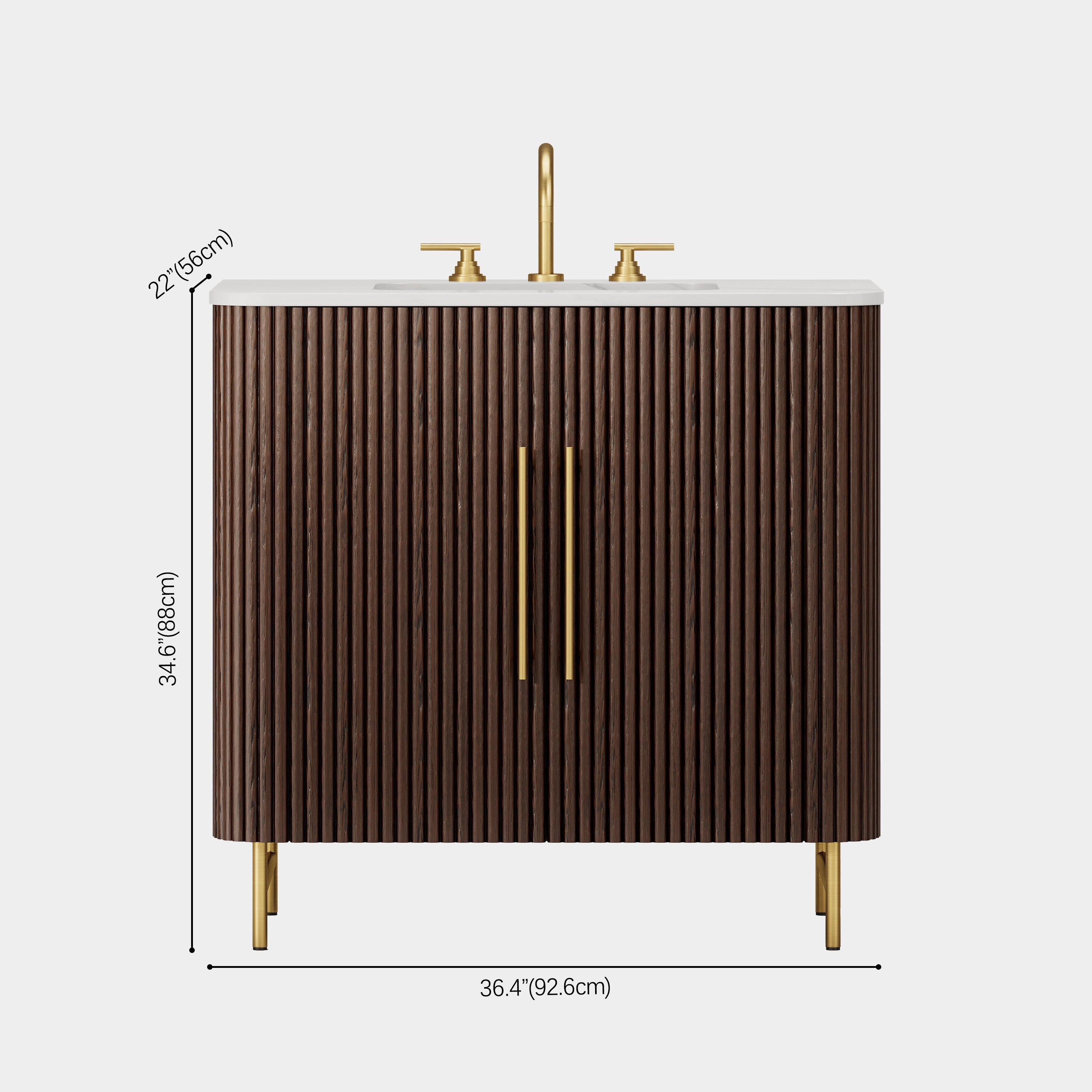 Riley Bathroom Vanity 36"W