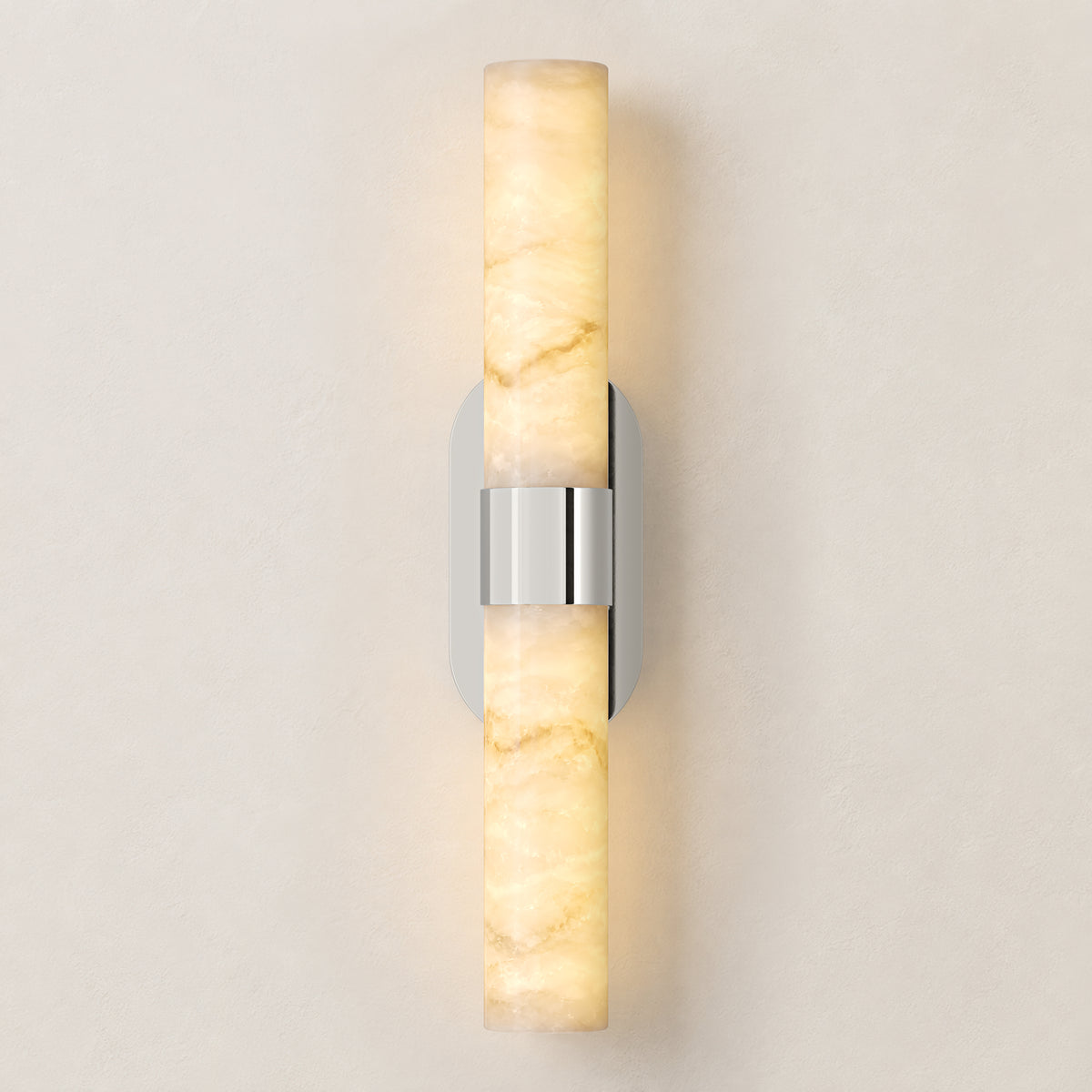 Calyndra Resin Cylinder Wall Sconce 18"-23"H