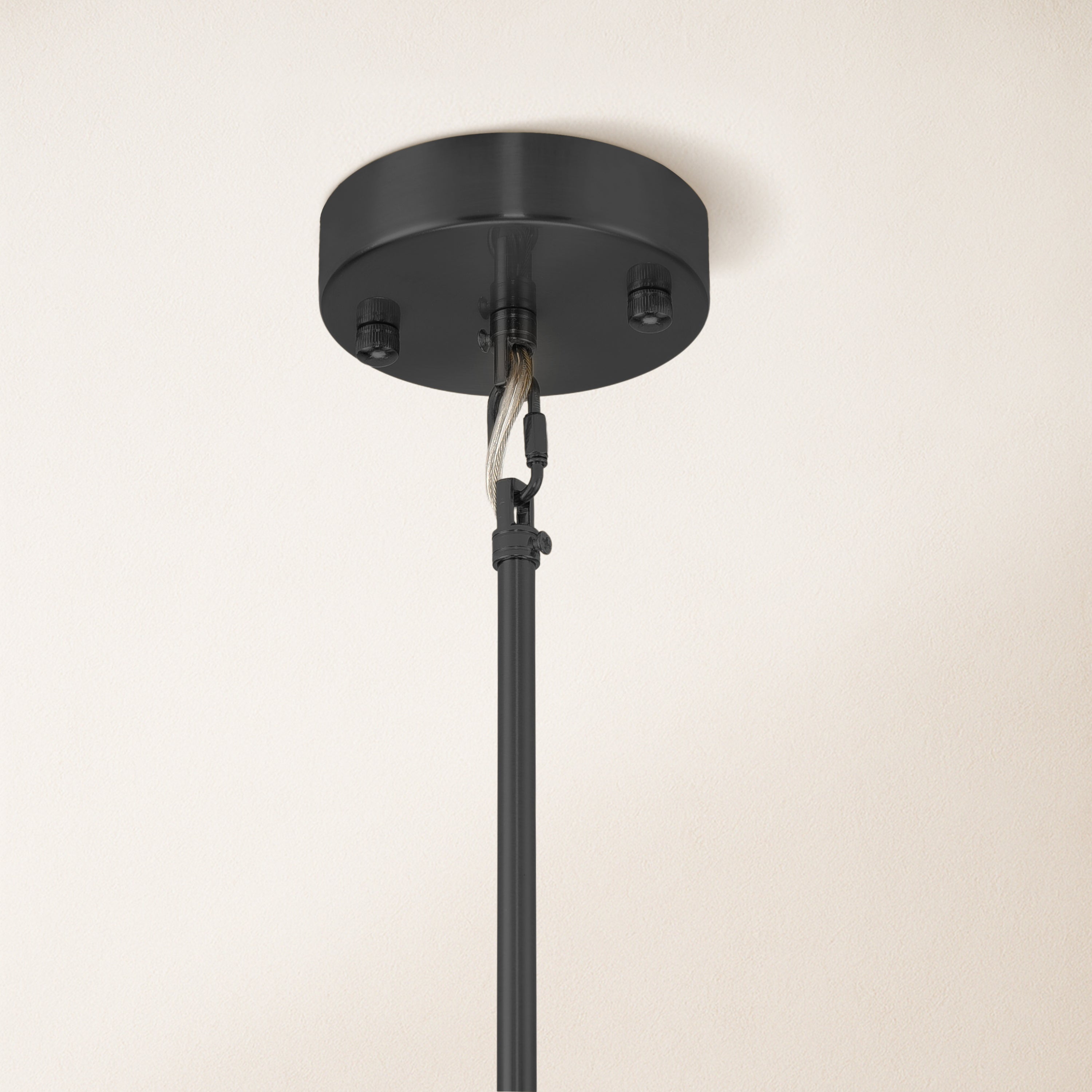 Nivislight Alabaster 2-Tier Round Pendant 13"