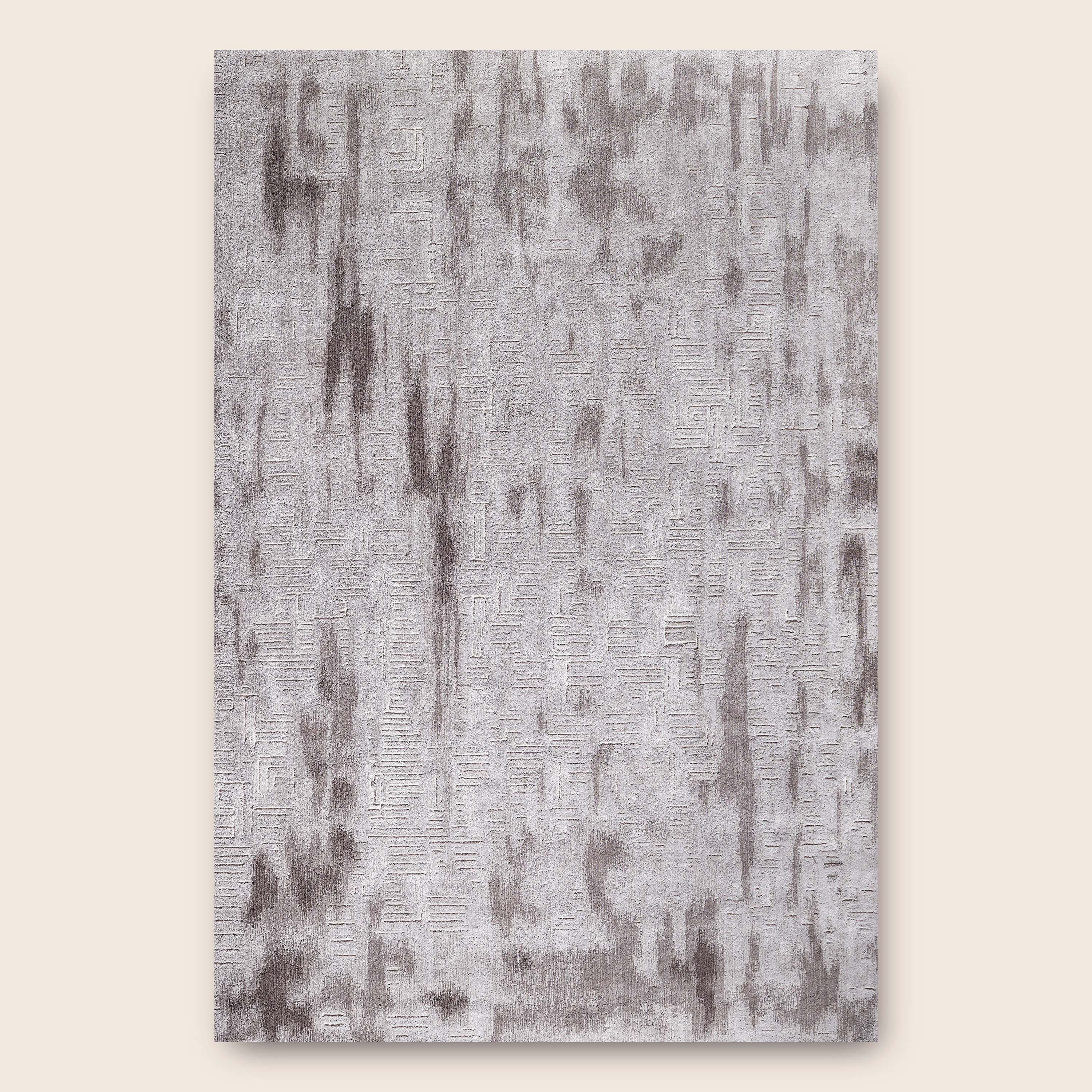 Marlow Etched Wool-Blend Rug