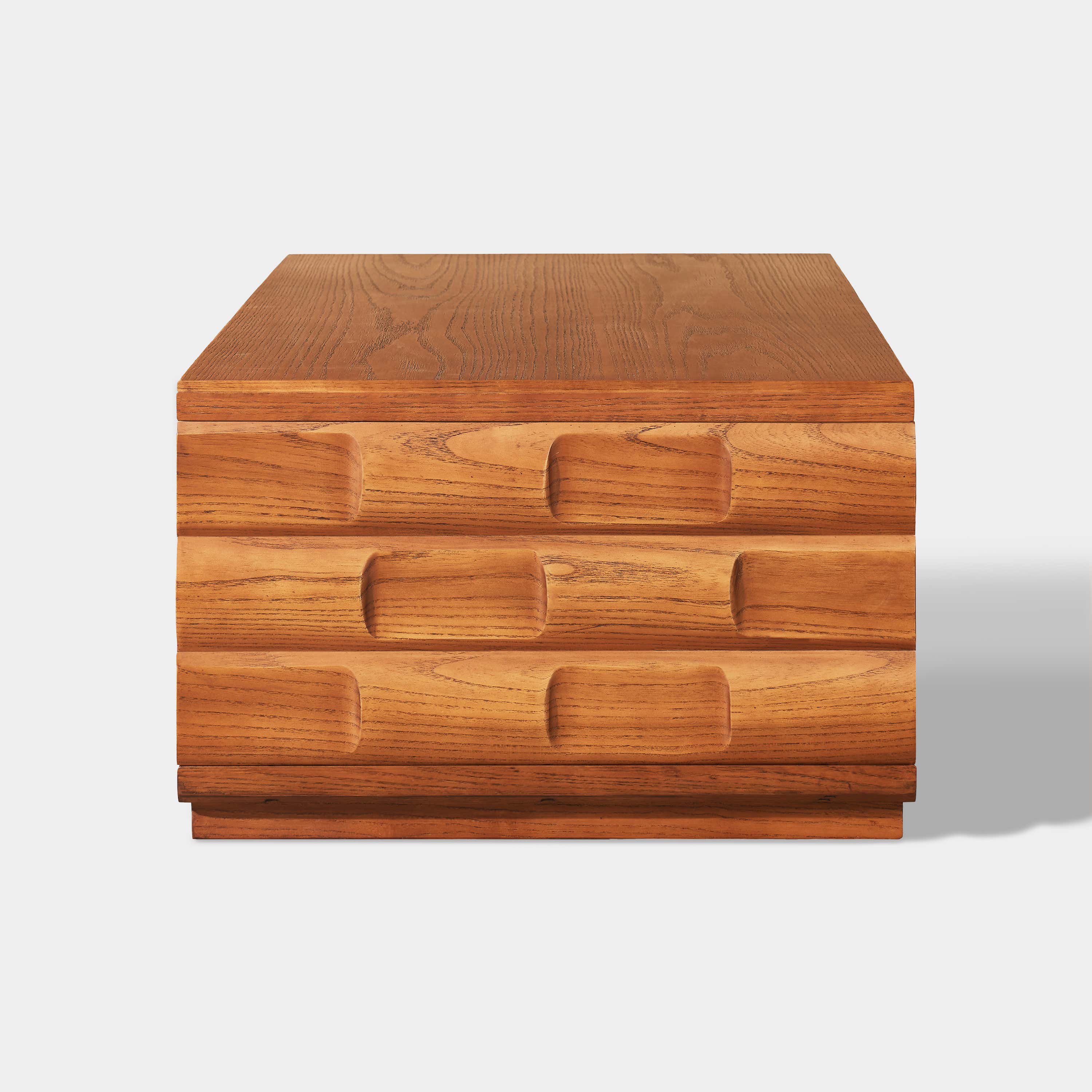 Terra Cube Emboss Coffee Table 46”