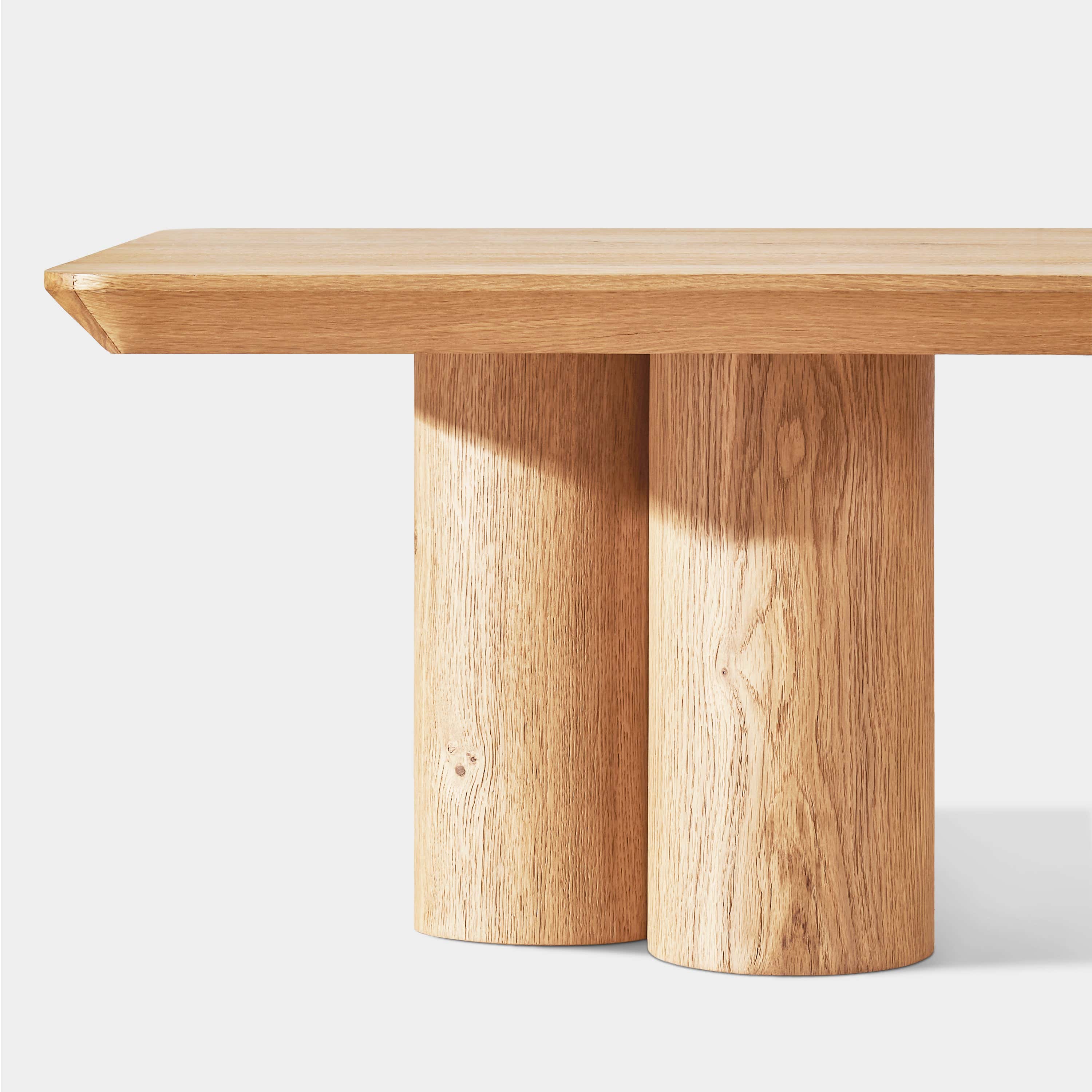 Colonna 47" Oak Coffee Table