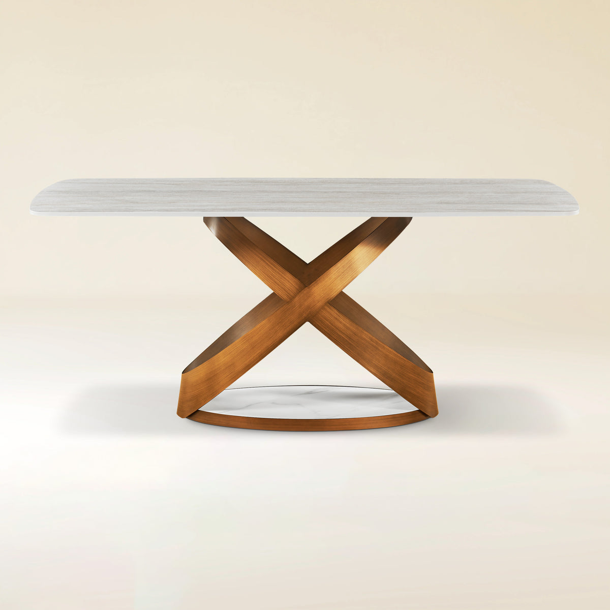 Koda Sintered Stone Rectangular Dining Table 71"