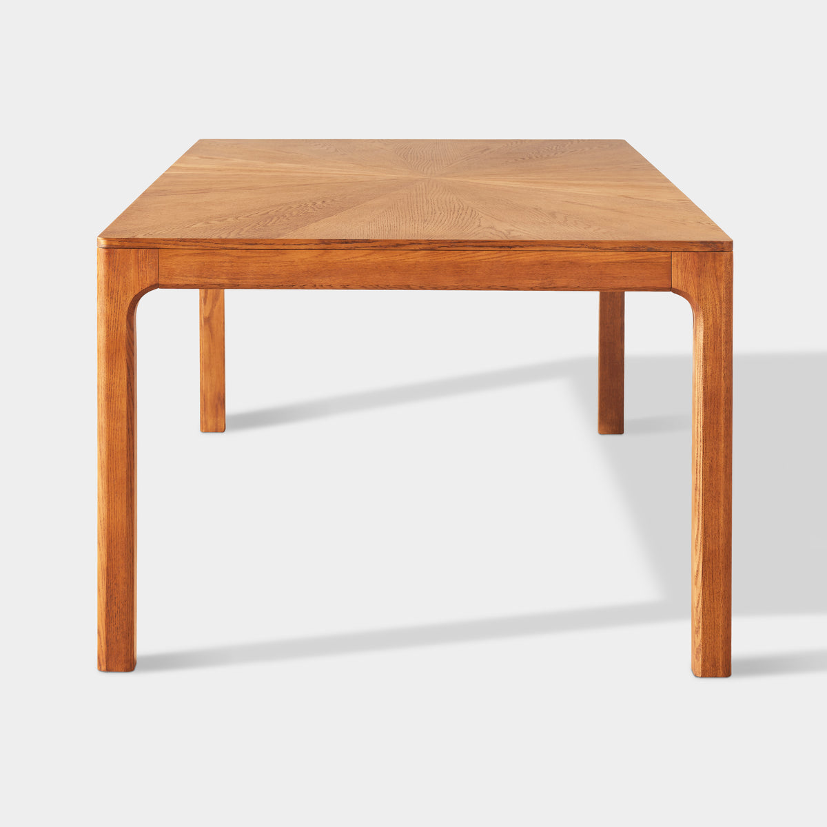 Solaris Rectangular Oak Dining Table 84"