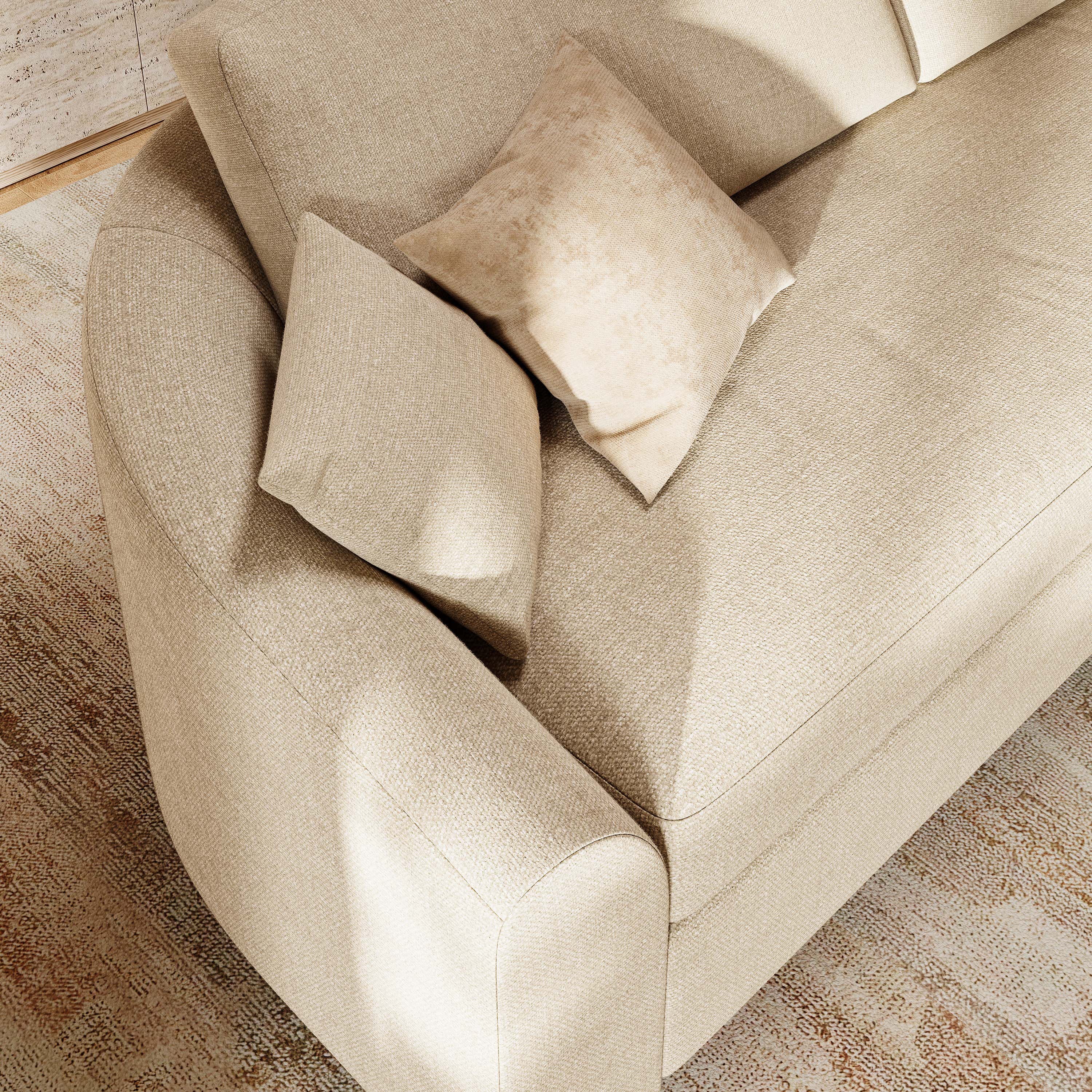 Muse Waterfall Sofa (2-Seat)