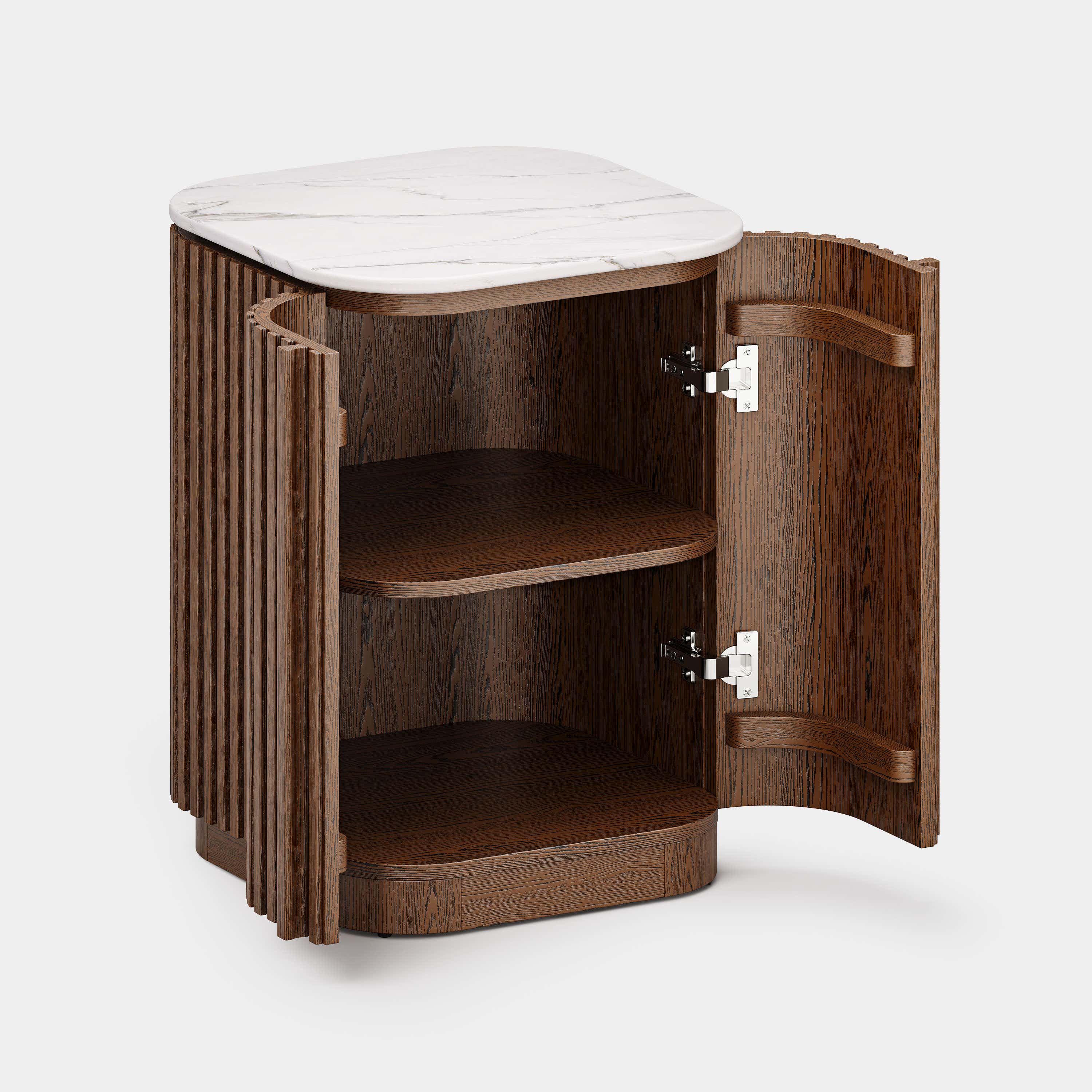 Valencia Fluted Nightstand 18"W