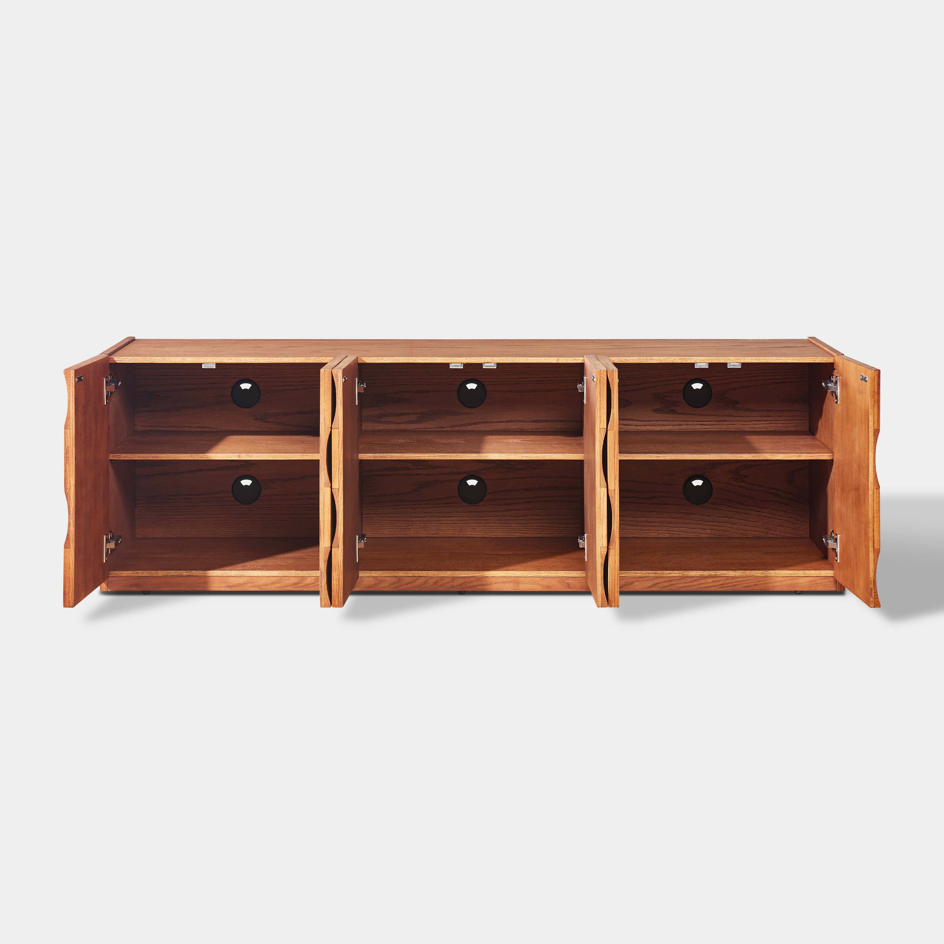 Terra Cube Emboss Media Console 71”