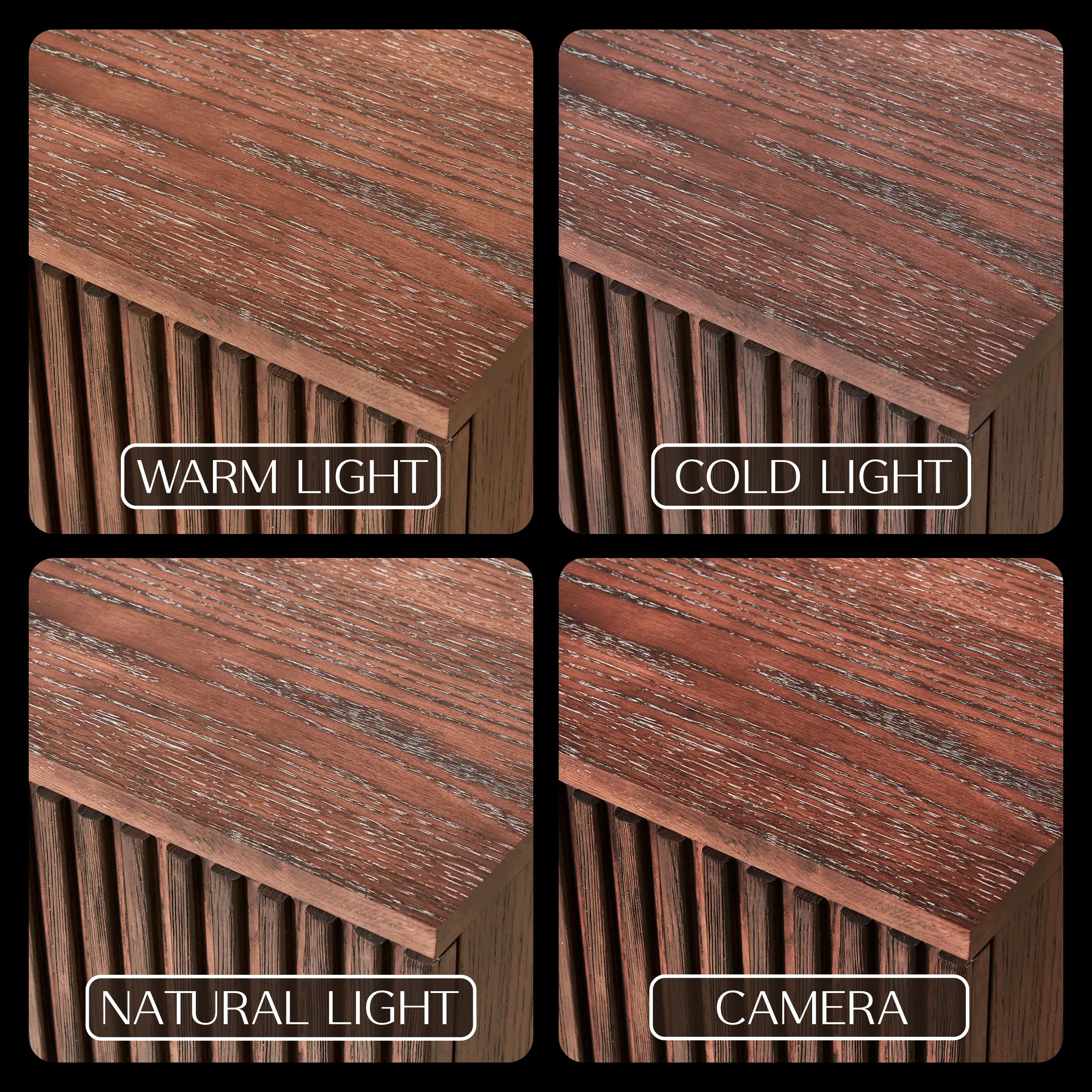 Holt 95″ Solid Oak Console(Set of 3)