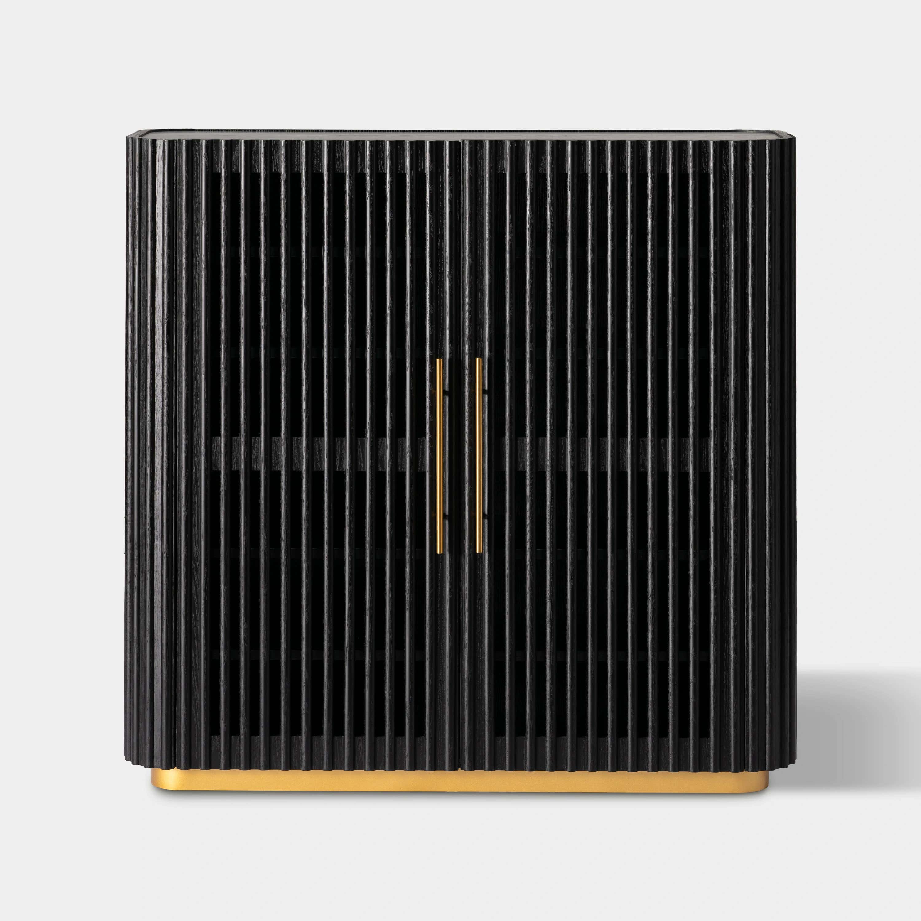 Holton 47"H Oak Storage Cabinet