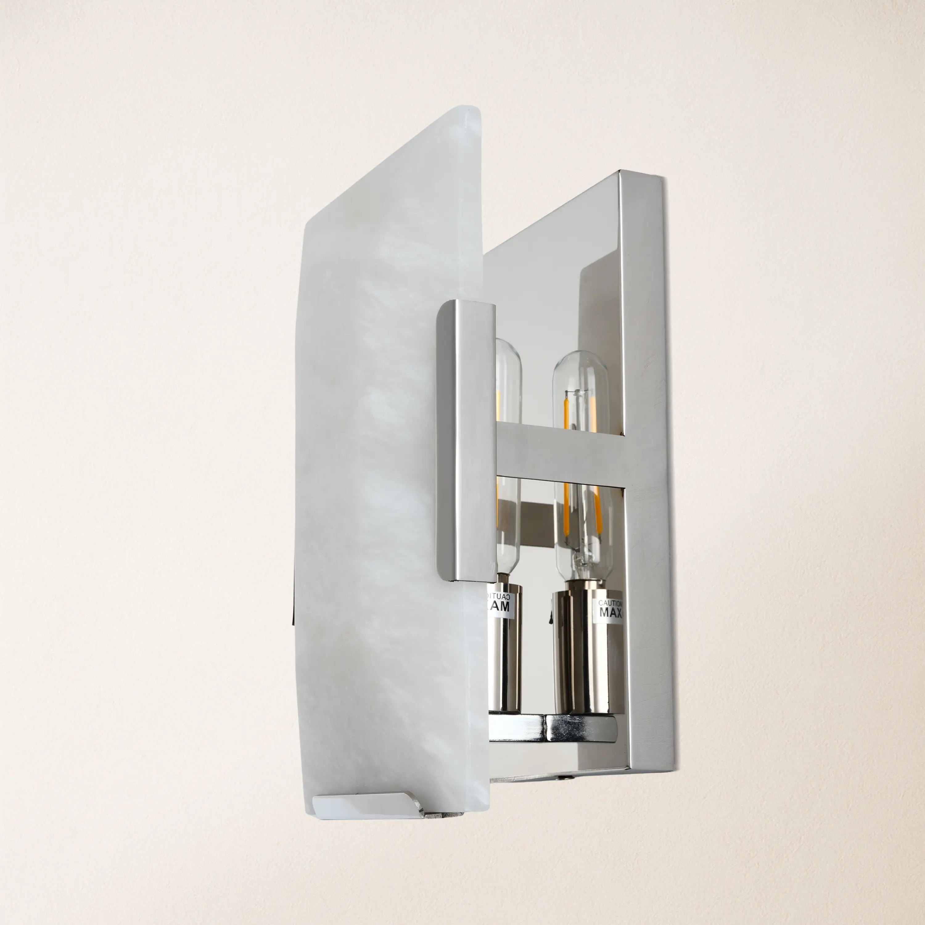 Maris Alabaster Wall Sconce 10"H