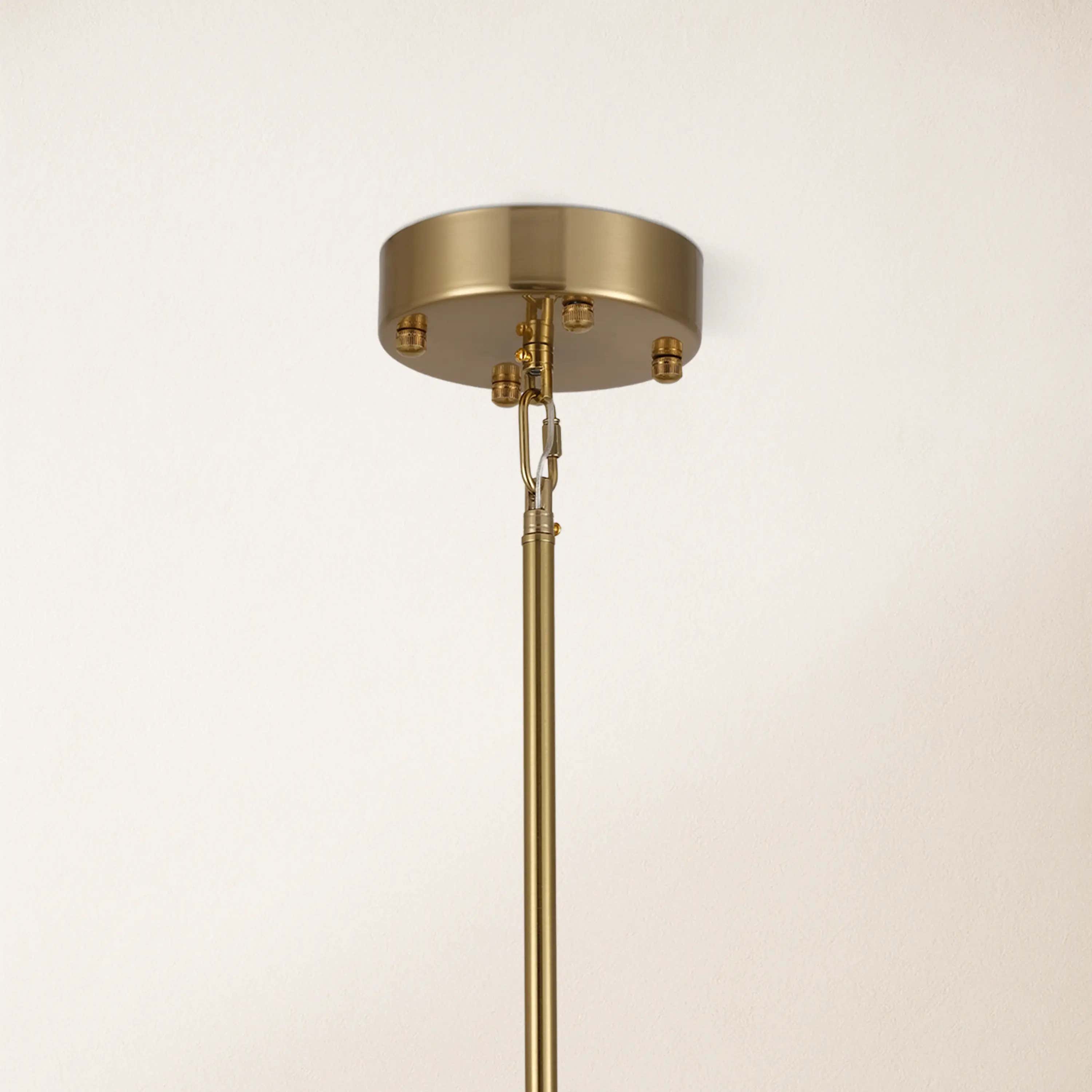 Moira Alabaster Round Chandelier 24"D