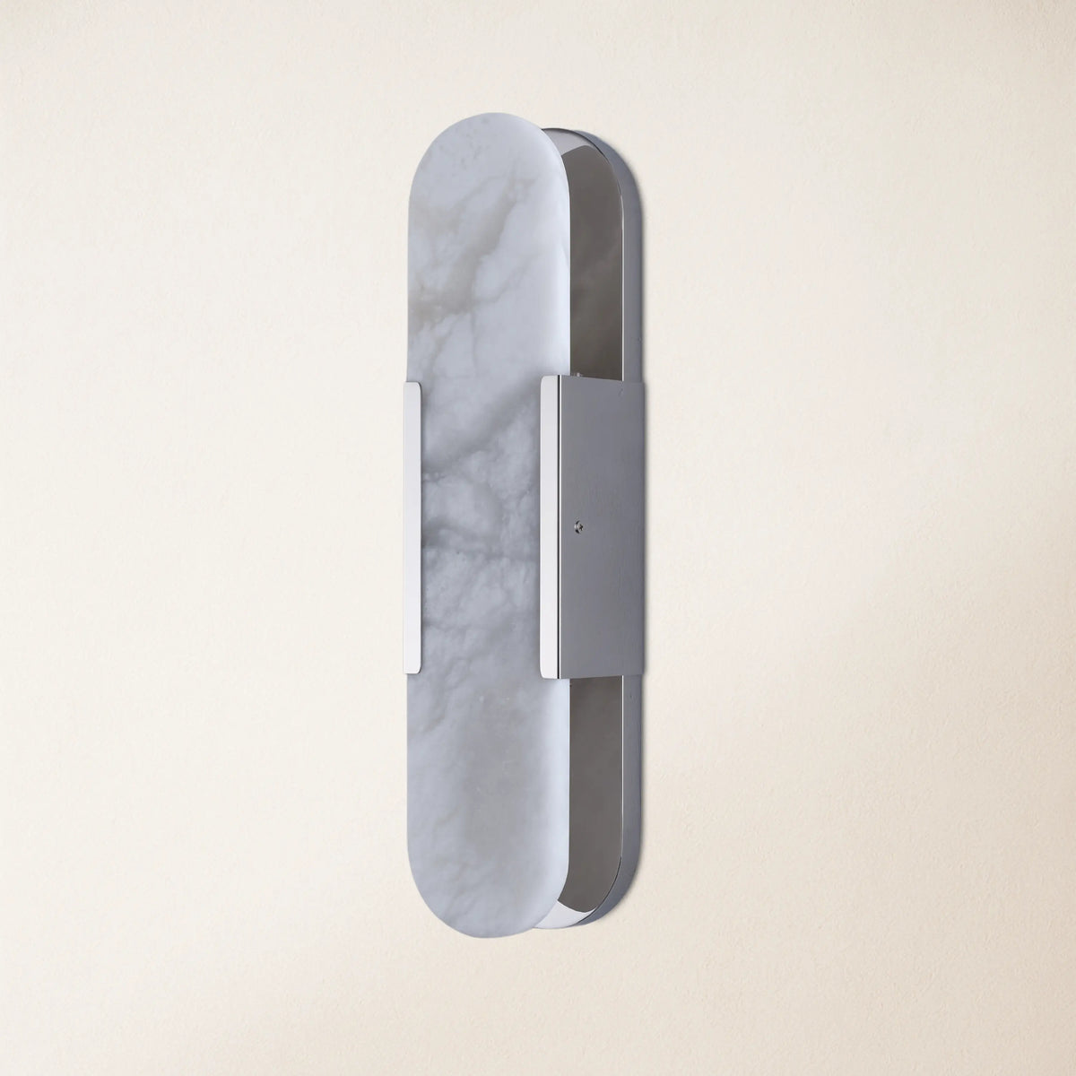 OpalEdge Alabaster Oval Wall Sconce 20"H