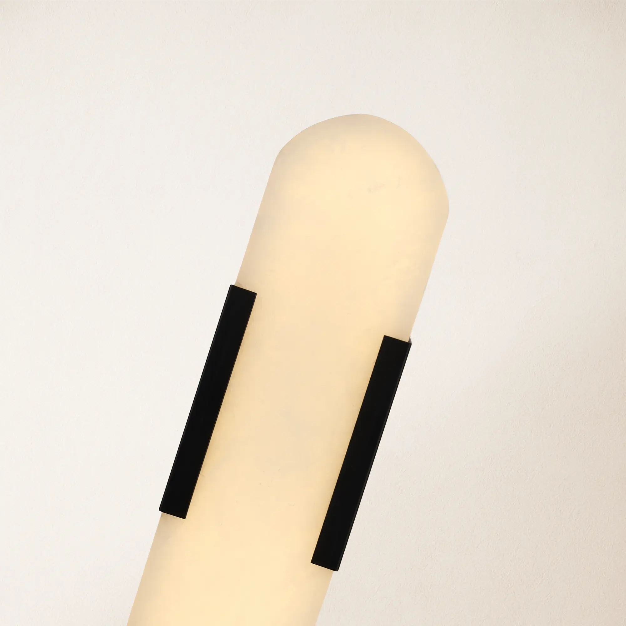 OpalEdge Alabaster Wall Sconce 13.8"H