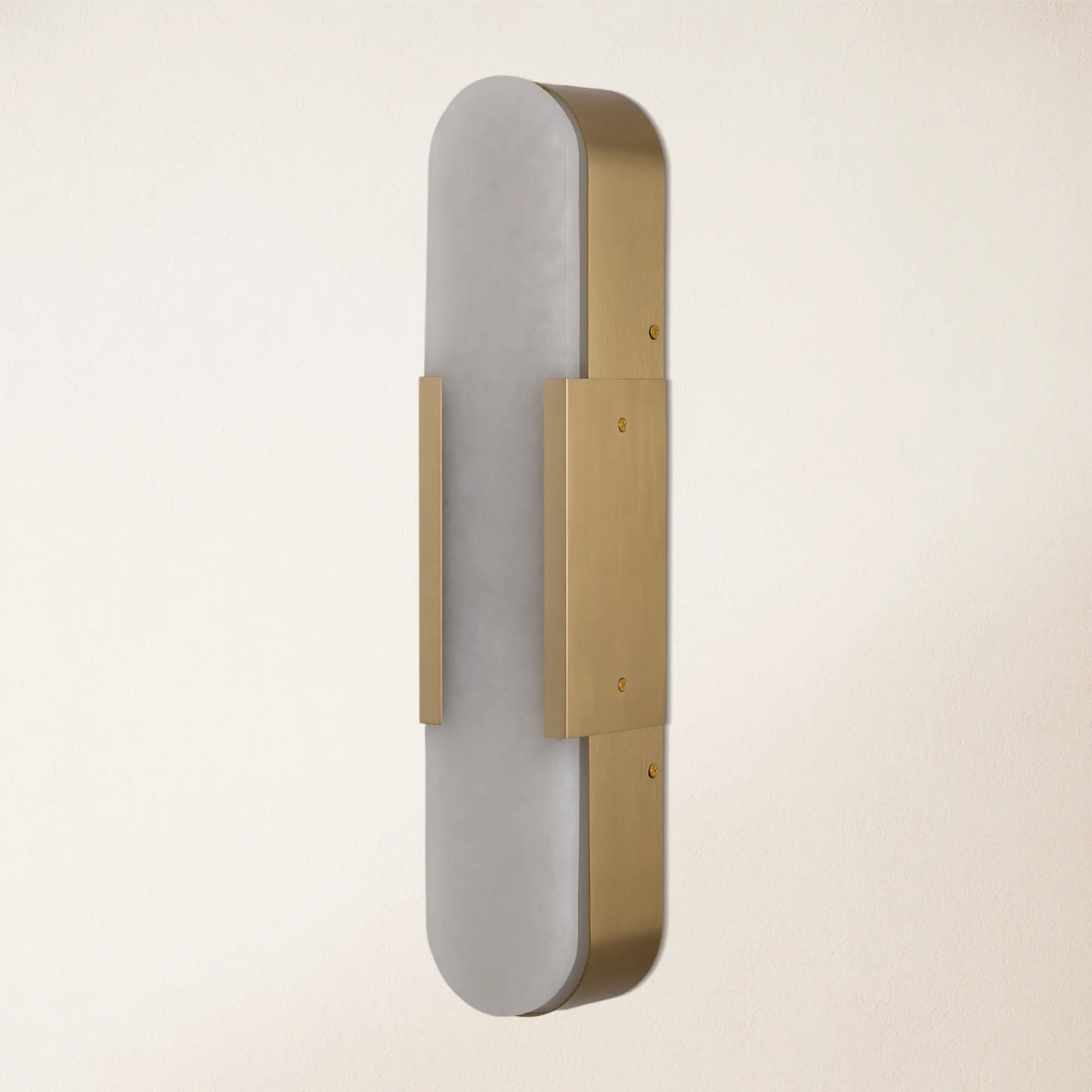 OpalEdge Alabaster Wall Sconce 20"H